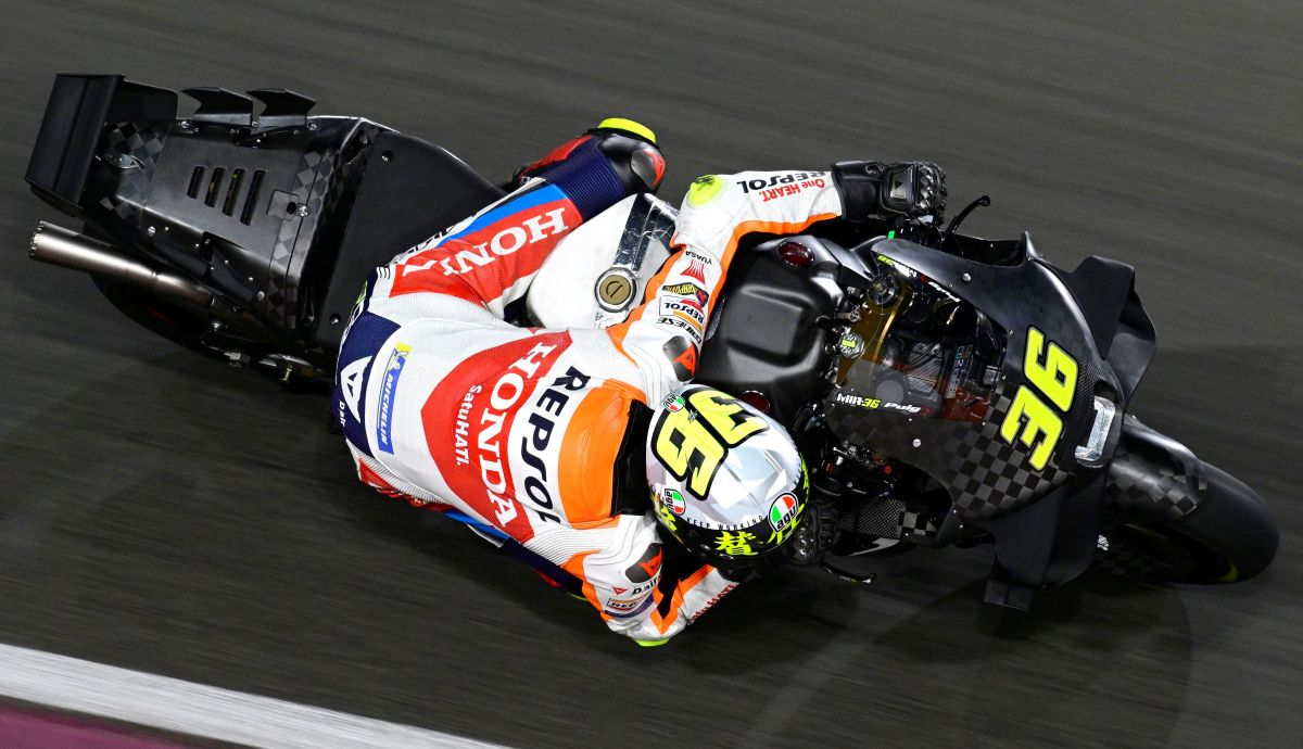 Joan Mir no ha podido meter la Honda arriba en el test de MotoGP Qatar 2024 Joan Mir no ha podido meter la Honda arriba en el test de MotoGP Qatar 2024