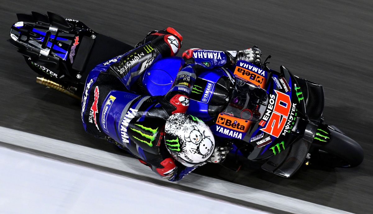 Fabio Quartararo se ha quedado bastante lejos con la Yamaha en el test de MotoGP Qatar 2024 Fabio Quartararo se ha quedado bastante lejos con la Yamaha en el test de MotoGP Qatar 2024