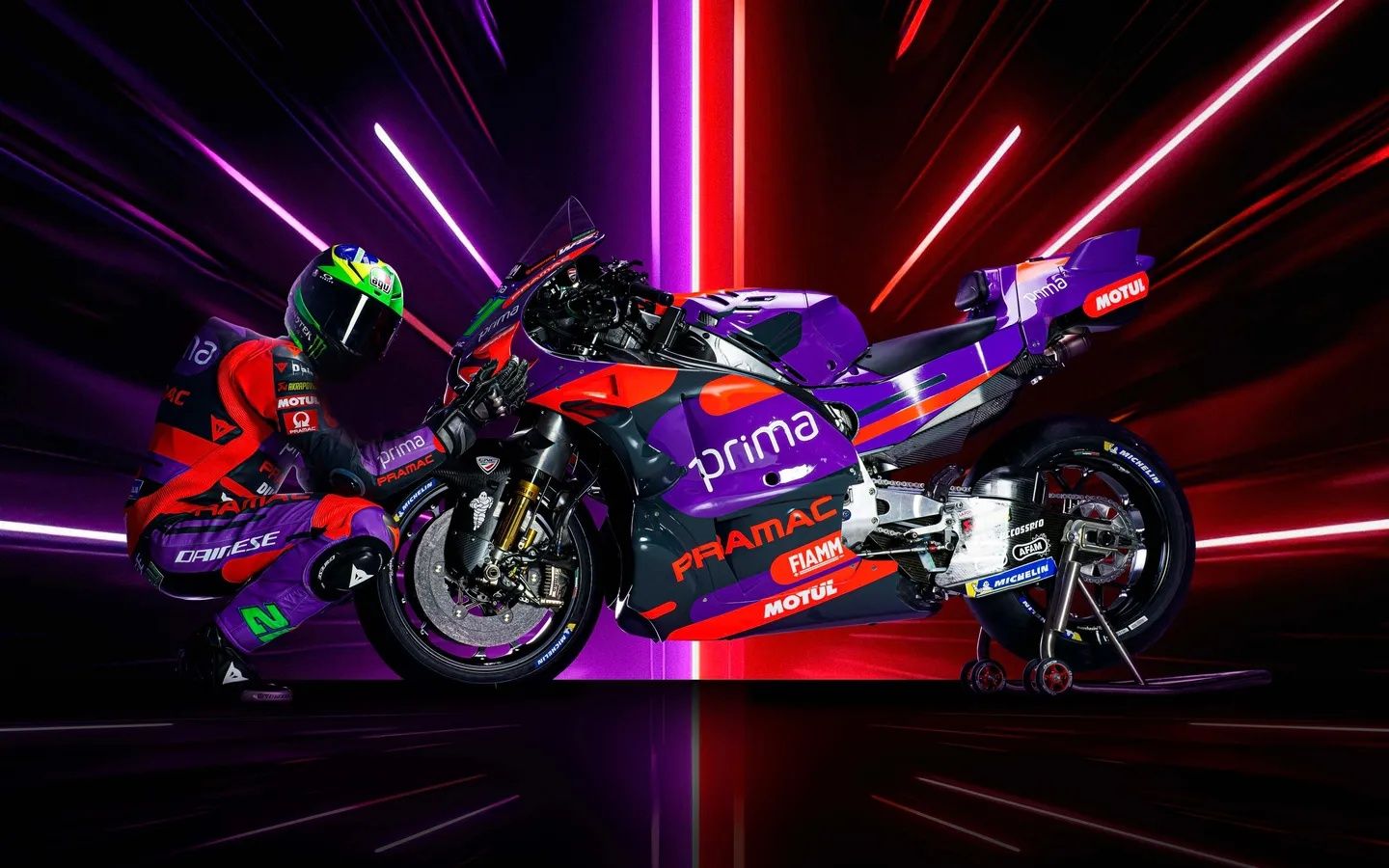 Ducati Desmosedici GP24 Pramac MotoGP 2024 Jorge Martín Franco Morbidelli 08
