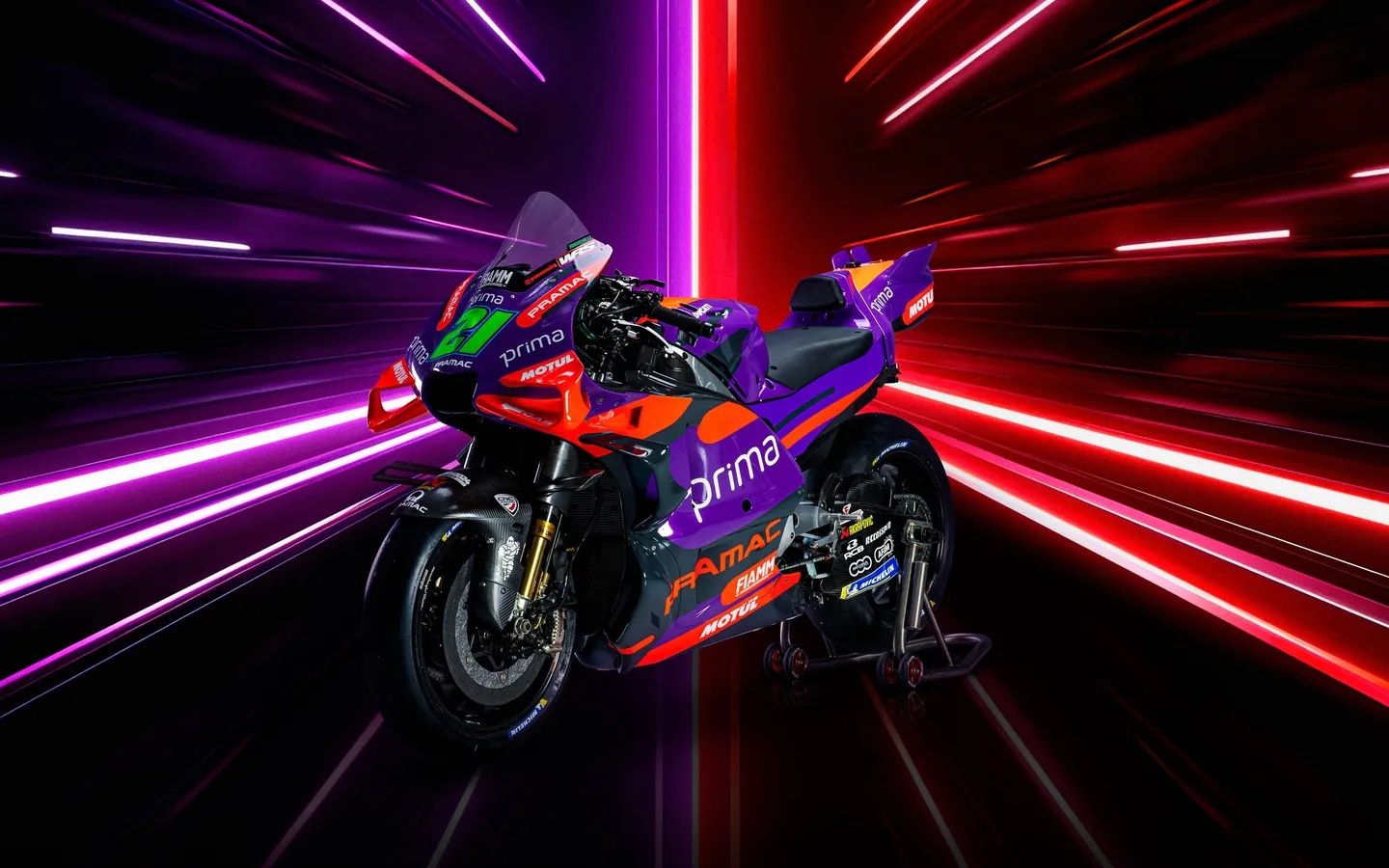 Ducati Desmosedici GP24 Pramac MotoGP 2024 Jorge Martín Franco Morbidelli 24