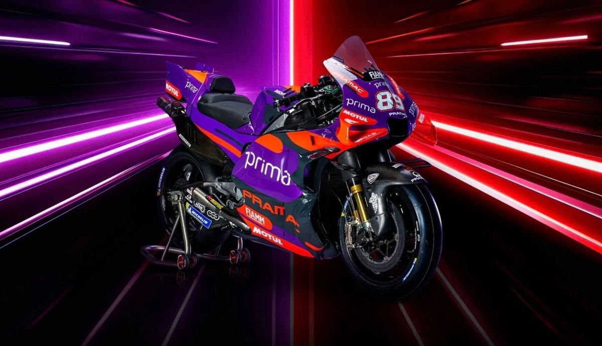 La Ducati Desmosedici GP24 del Prima Pramac Racing para MotoGP 2024 La Ducati Desmosedici GP24 del Prima Pramac Racing para MotoGP 2024