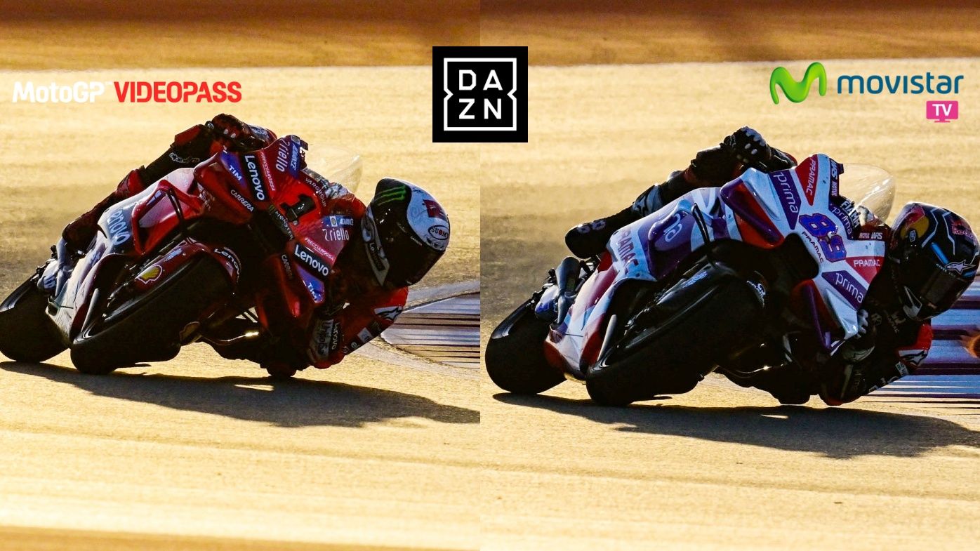 MotoGP 2024 se podrá ver en el Videopass, DAZN y Movistar+