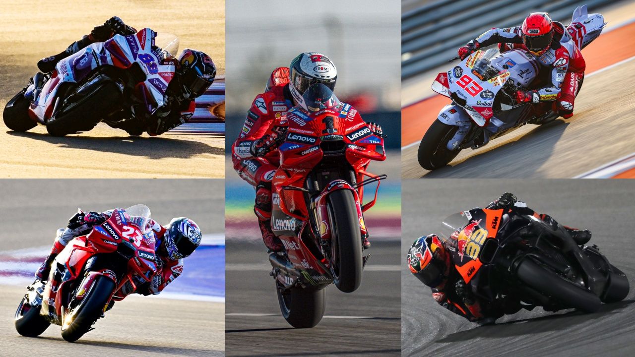 Pecco Bagnaia, Jorge Martín, Marc Márquez, Enea Bastianini y Brad Binder son algunos de los favoritos en MotoGP 2024
