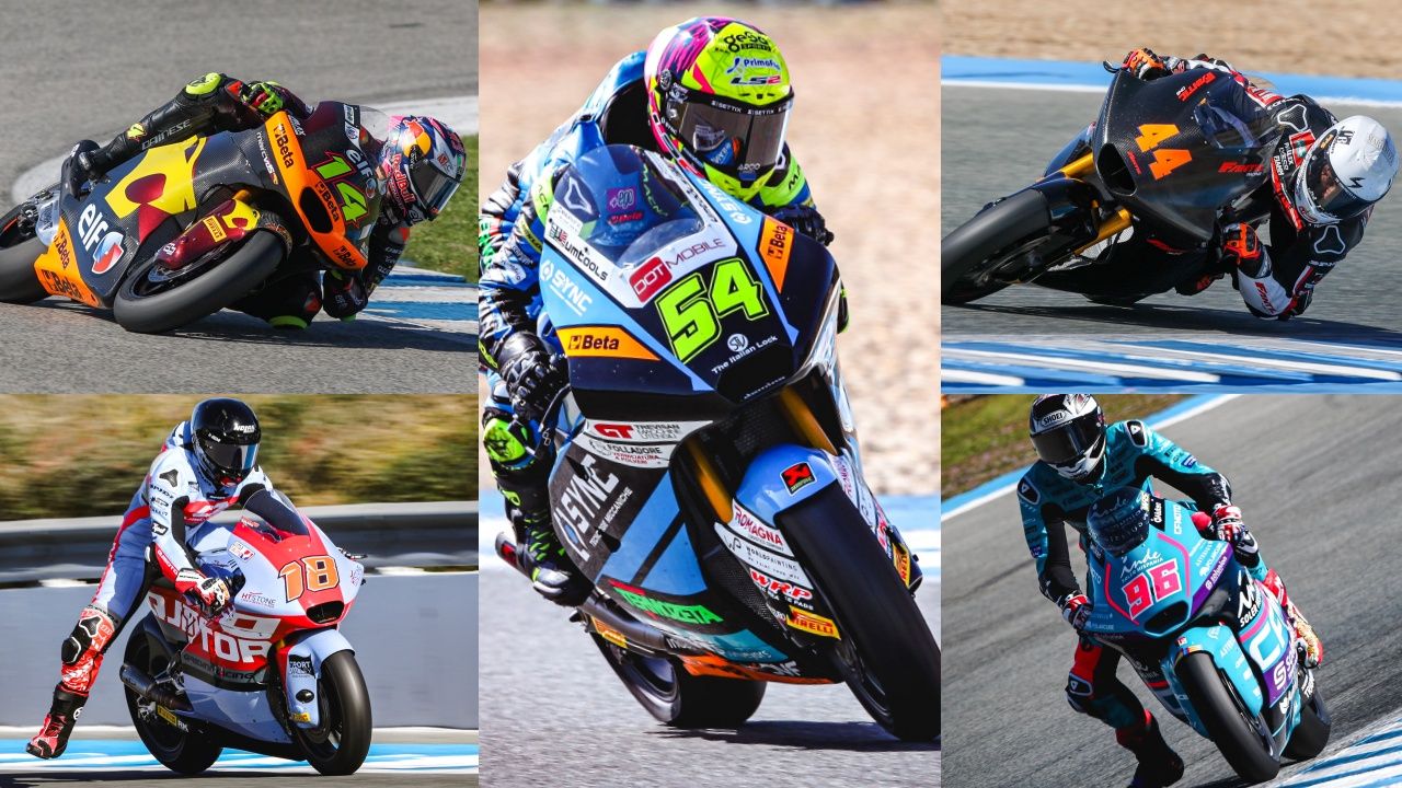 Fermín Aldeguer, Tony Arbolino, Arón Canet, Manu González y Jake Dixon son algunos de los favoritos al Mundial de Moto2 2024