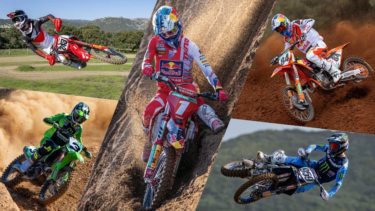 Jorge Prado, Tim Gajser, Jeff Herlings, Romain Febvre y Maxime Renaux son algunos de los favoritos en MXGP 2024