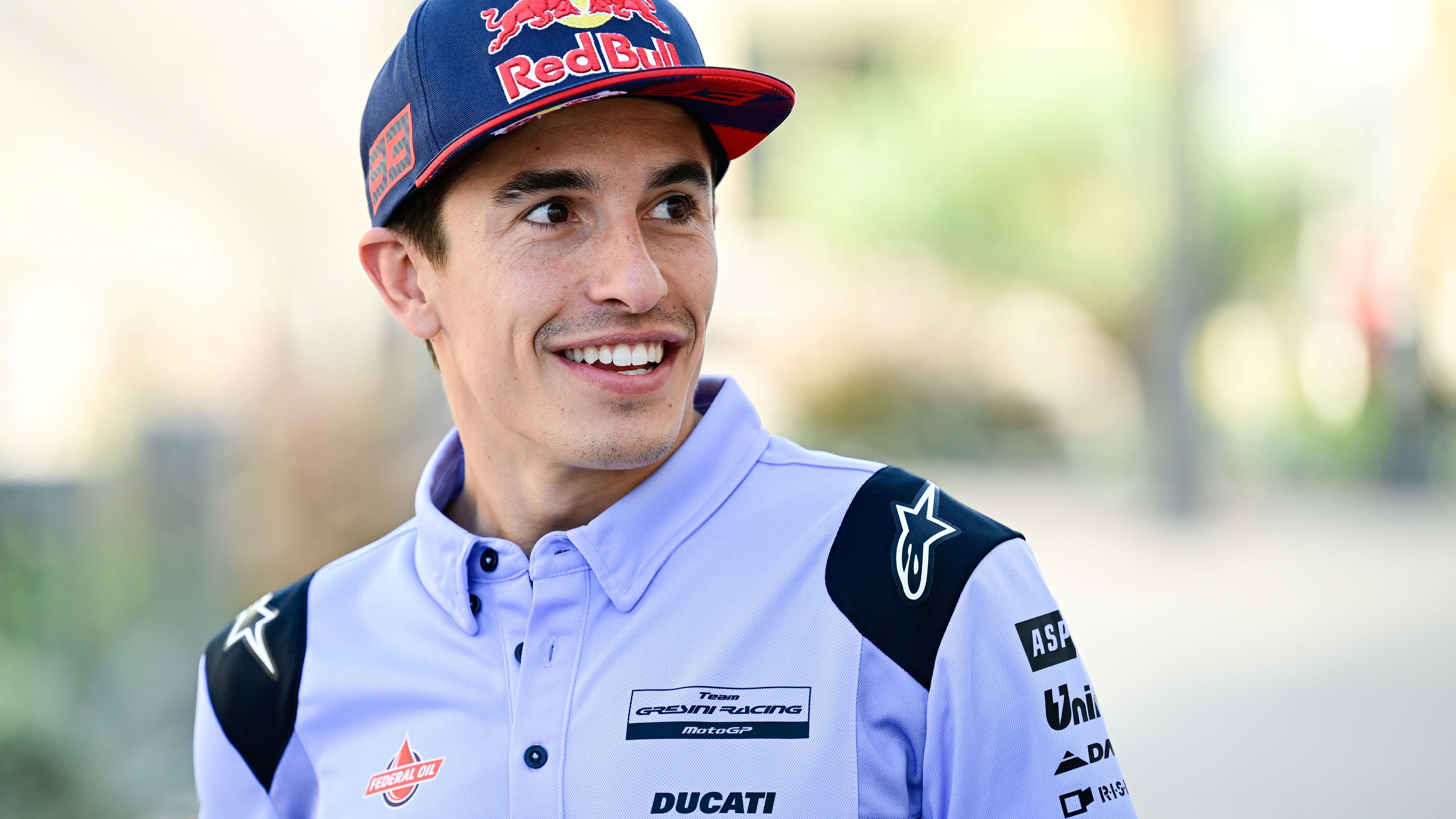 Marc Márquez durante la pretemporada 2024 de MotoGP