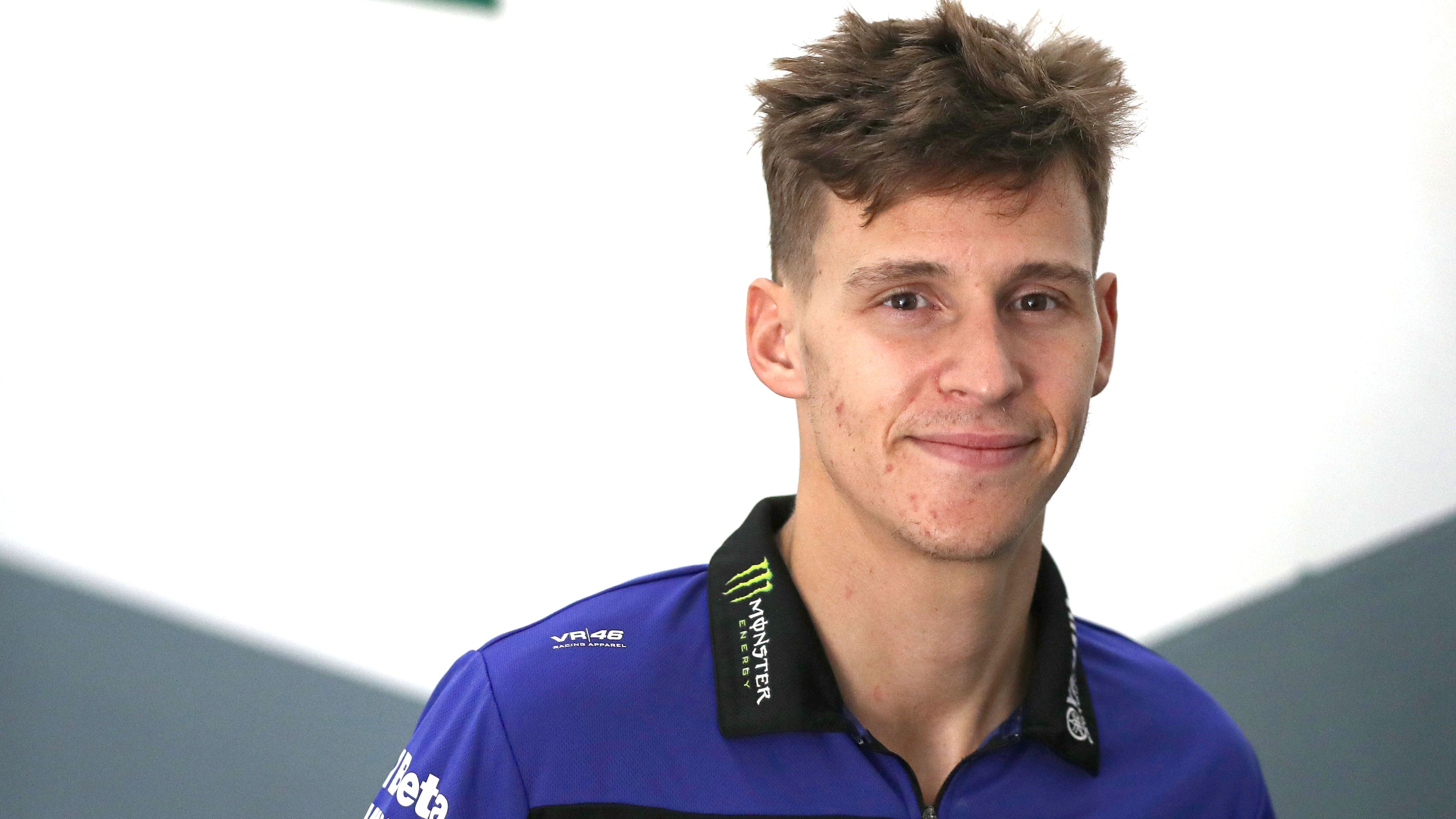 Fabio Quartararo durante la pretemporada 2024 de MotoGP