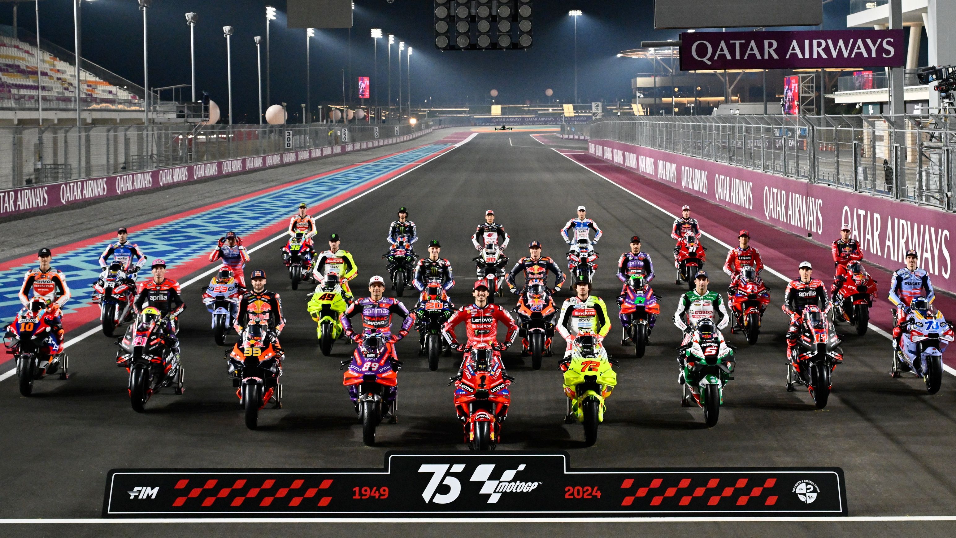 Todos los pilotos de MotoGP 2024