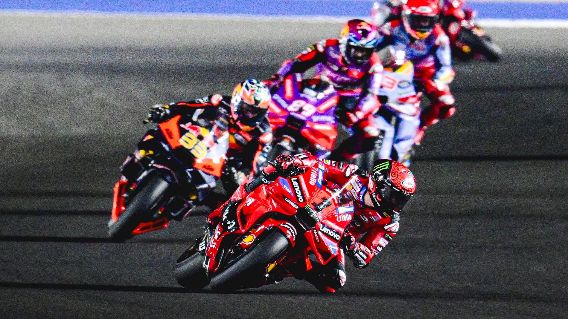 Pecco Bagnaia lidera la general de MotoGP 2024 tras Qatar por delante de Brad Binder y Jorge Martín