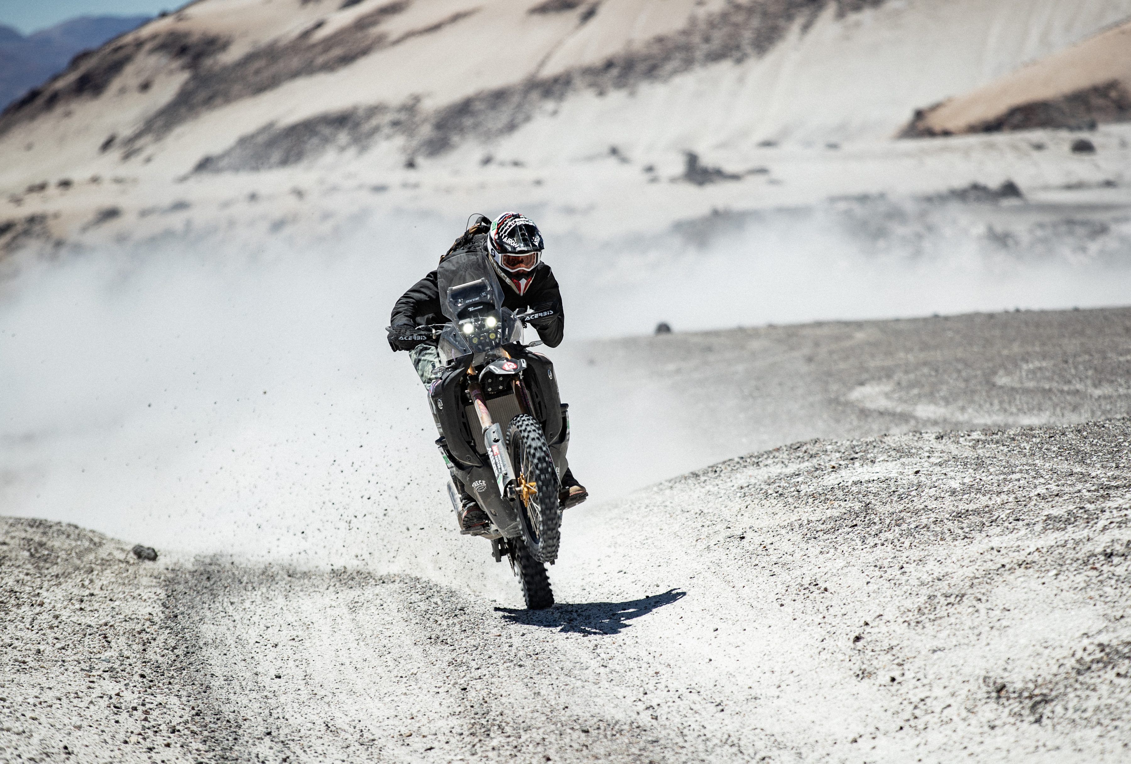 Fotos récord altura en moto Pol Tarrés