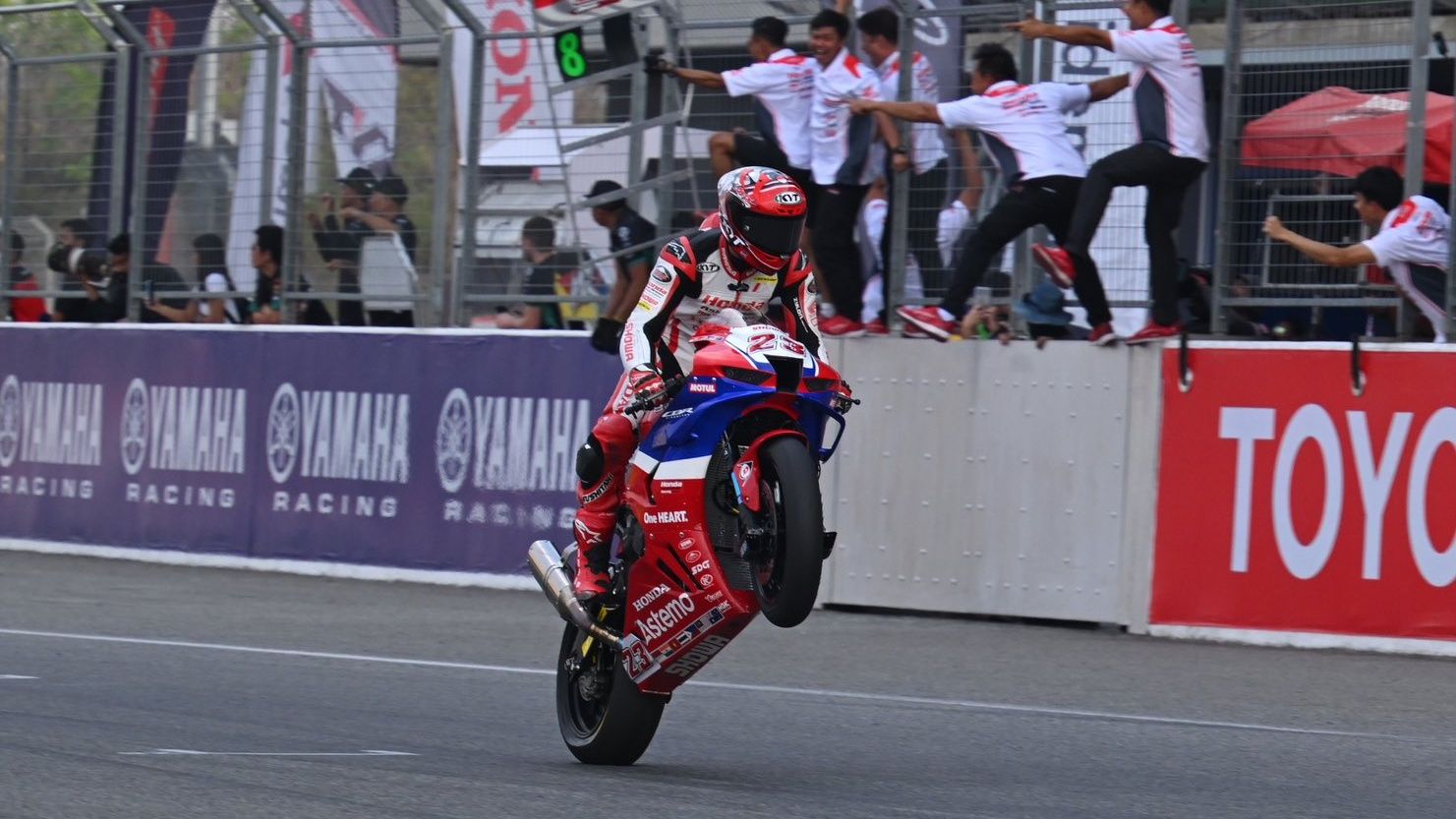 Andi Izdihar lidera el Asia Superbike 2024 tras ser segundo y primero en Chang