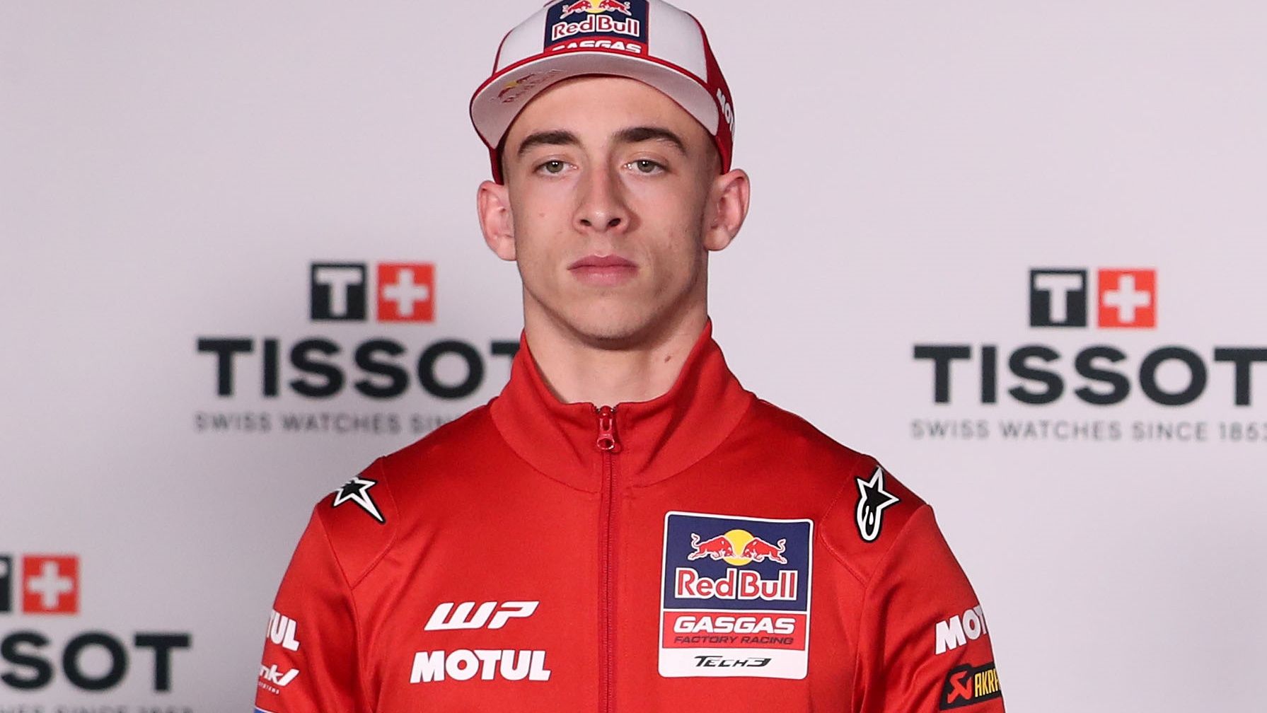 Pedro Acosta en la rueda de prensa previa del GP de Portugal de MotoGP 2024