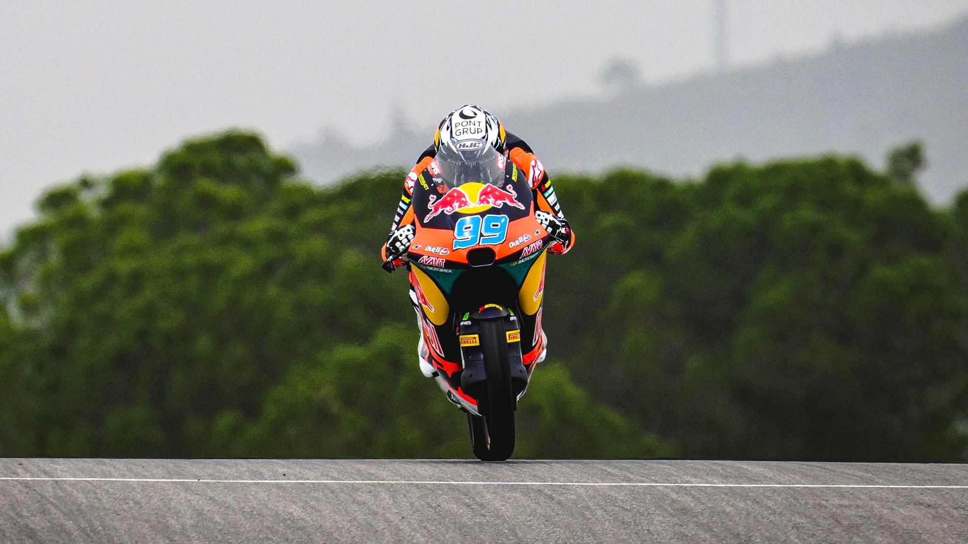 José Antonio Rueda ha logrado la pole de Moto3 en Portimao