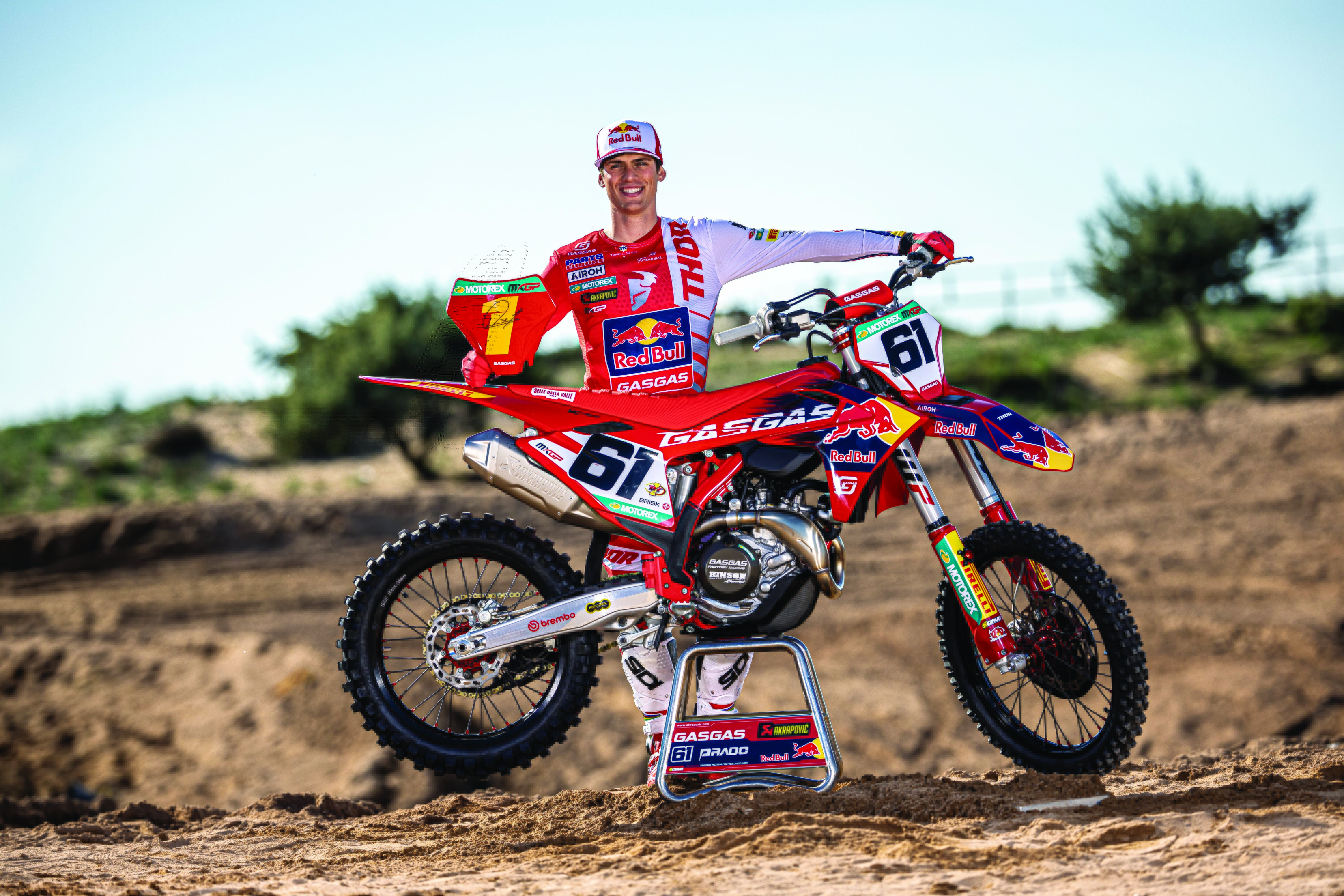 GASGAS MC 450F Prado Edition. La réplica de la moto Campeona de MXGP