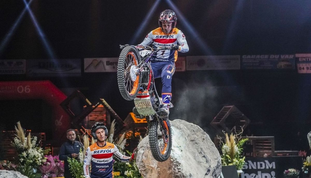 Toni Bou consiguió el triunfo en el X Trial de Niza Toni Bou consiguió el triunfo en el X Trial de Niza