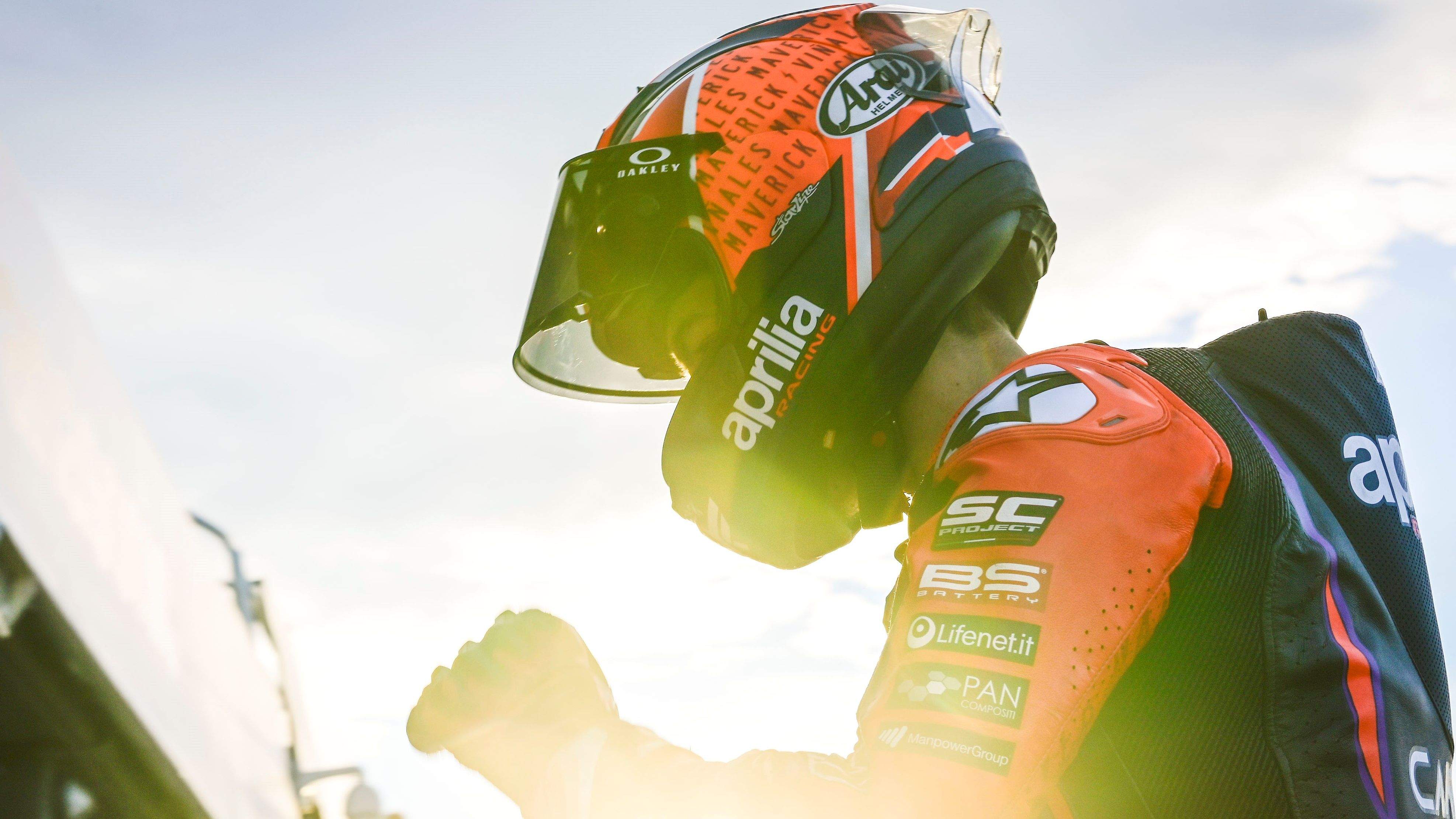 Maverick Viñales lleva en Aprilia desde mediados de 2021