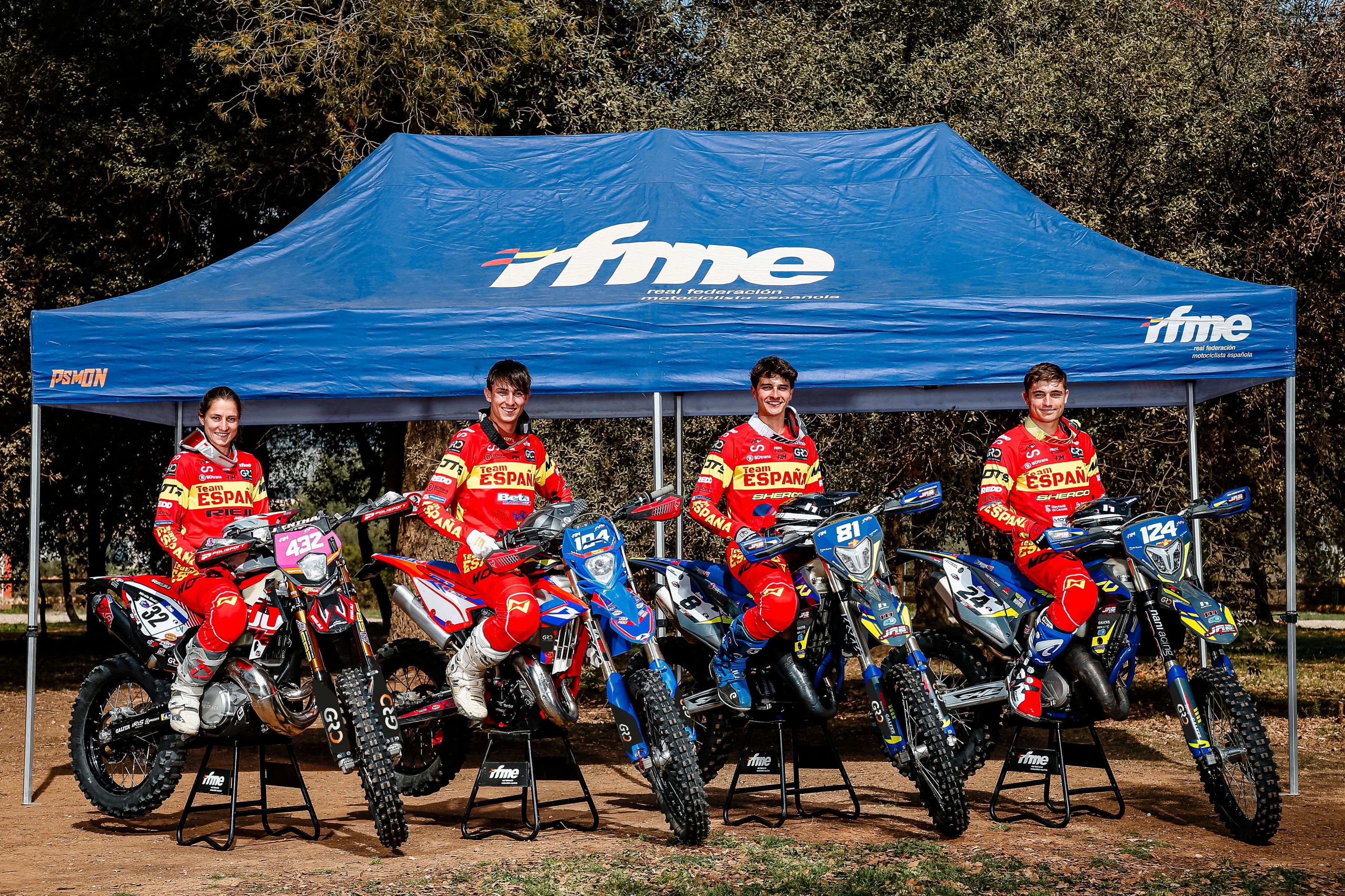 Equipo nacional de Enduro RFME 2024. Inicio de la temporada en Portugal