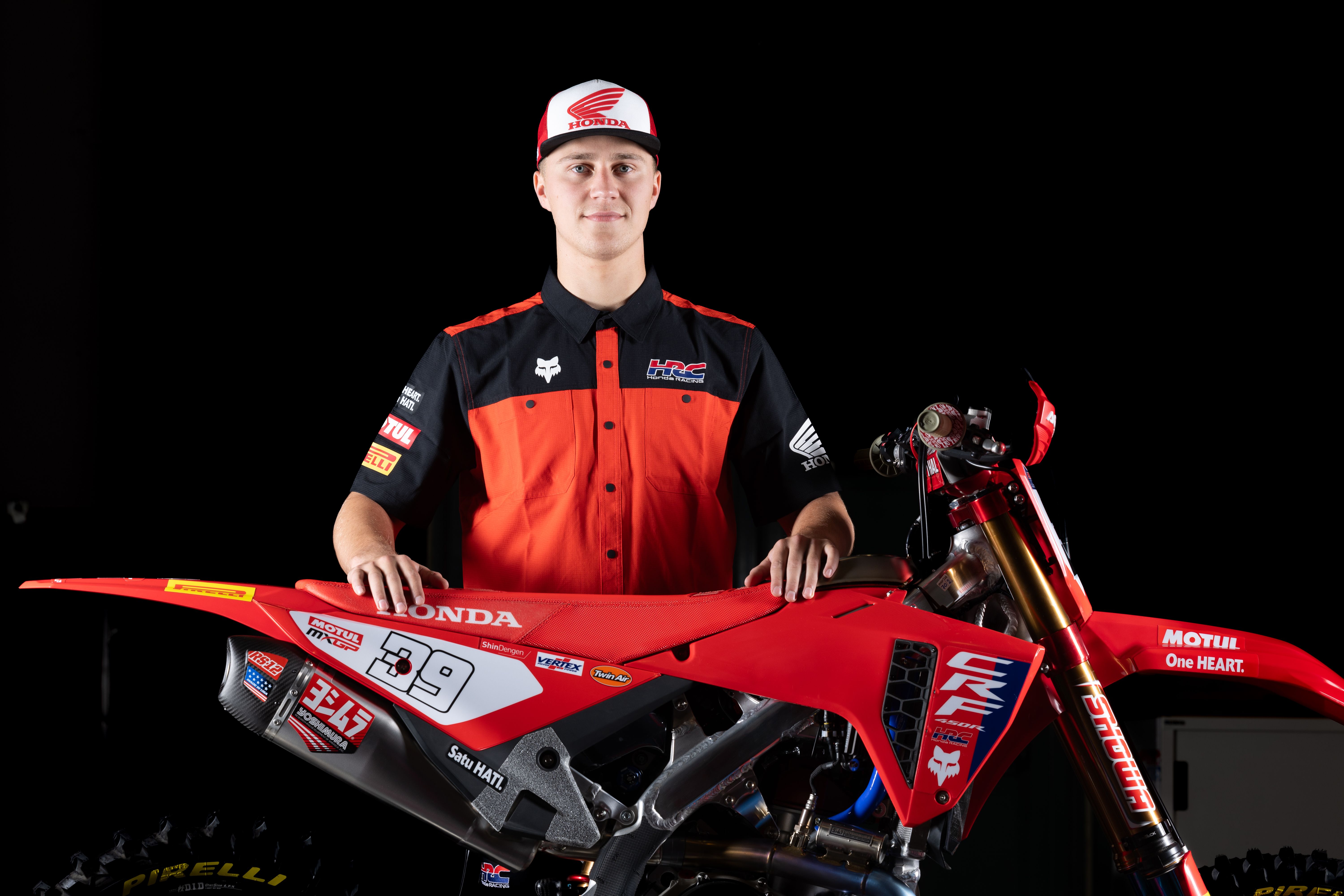 Van de Moosdijk se une al equipo Honda HRC de MXGP, como reemplazo de Ruben Fernández lesionado. 