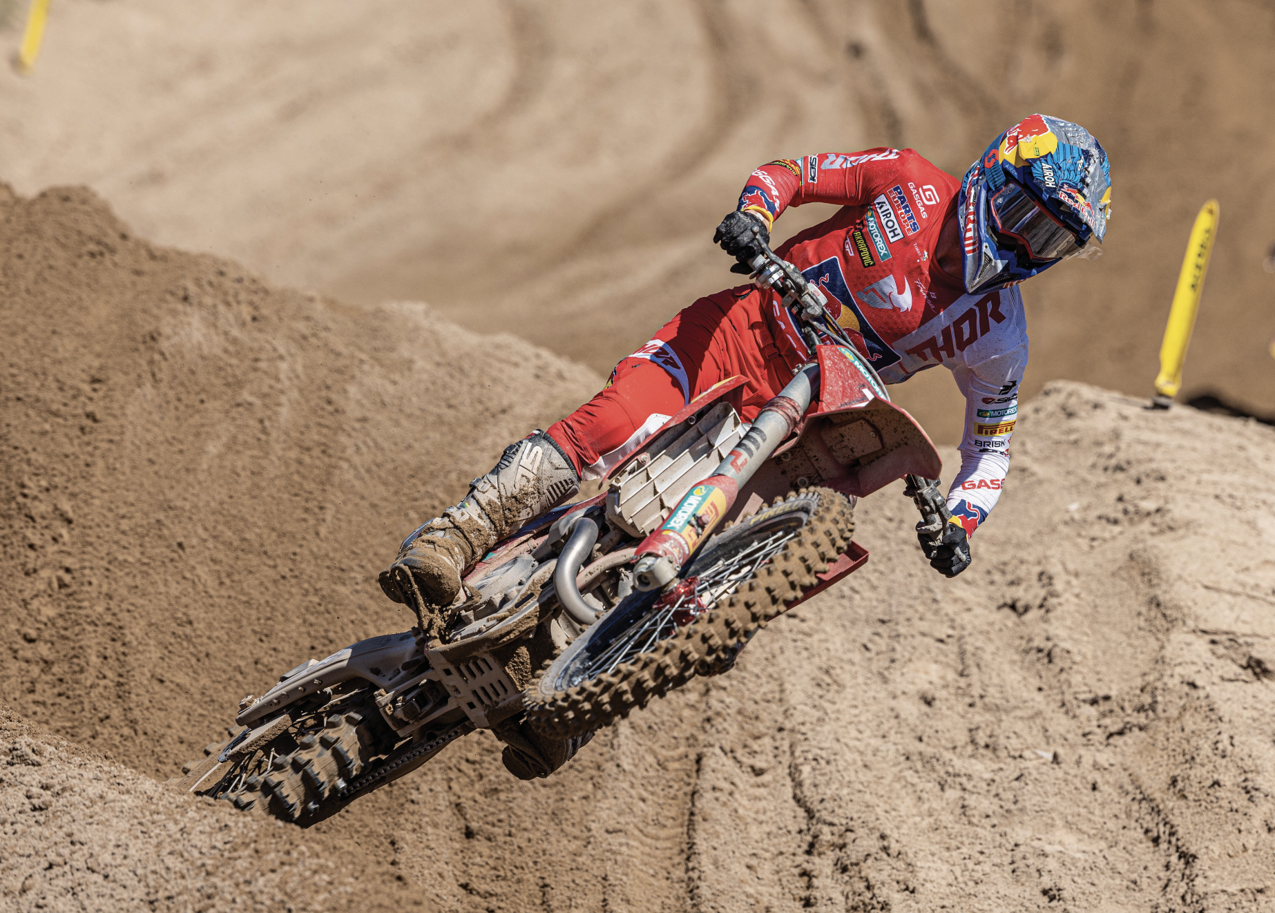 Jorge Prado, invicto. Pleno de victorias en el Mundial MXGP 2024, tras ganar en Cerdeña