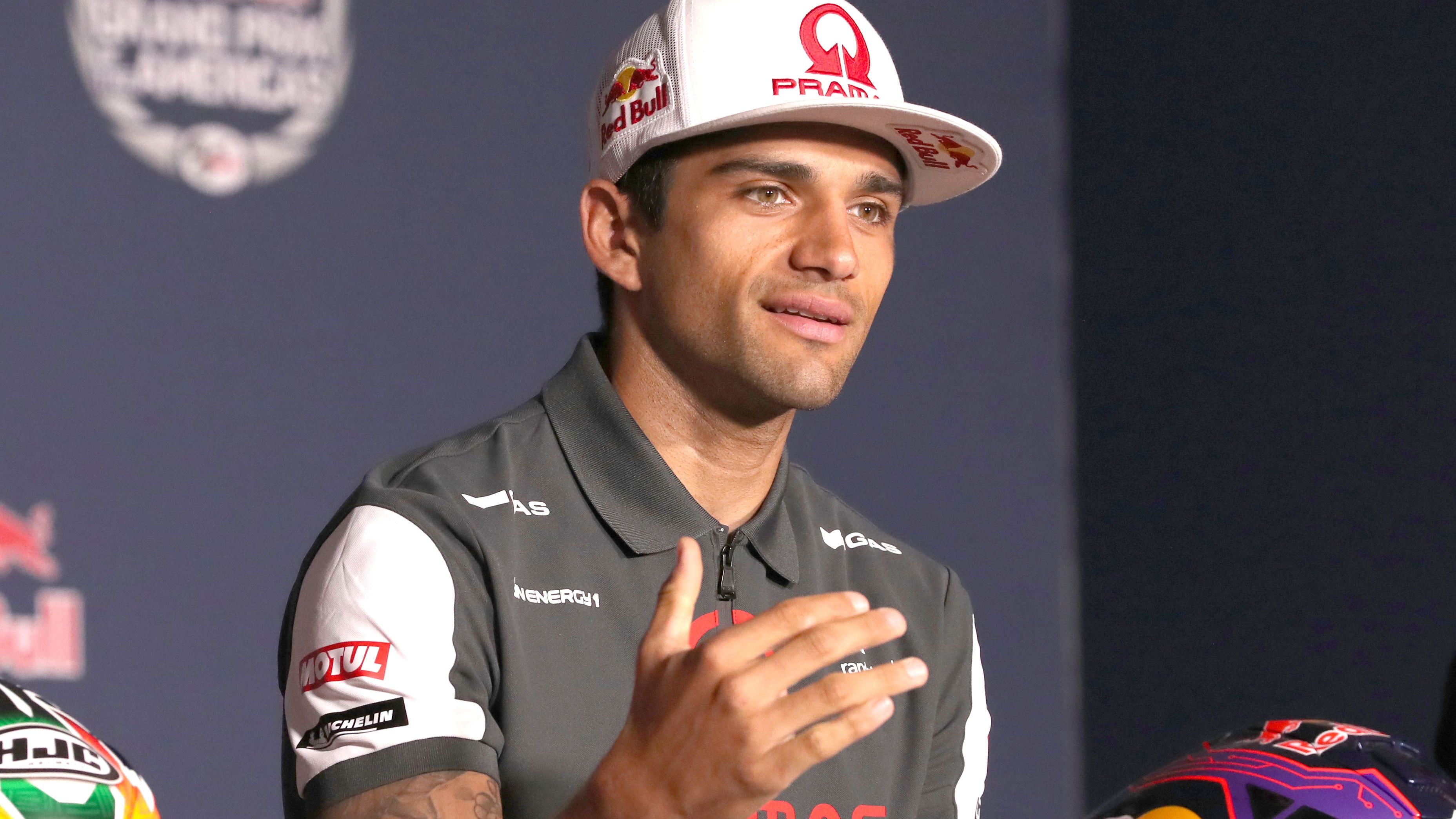 Jorge Martín en la rueda de prensa previa el GP de las Américas de MotoGP 2024