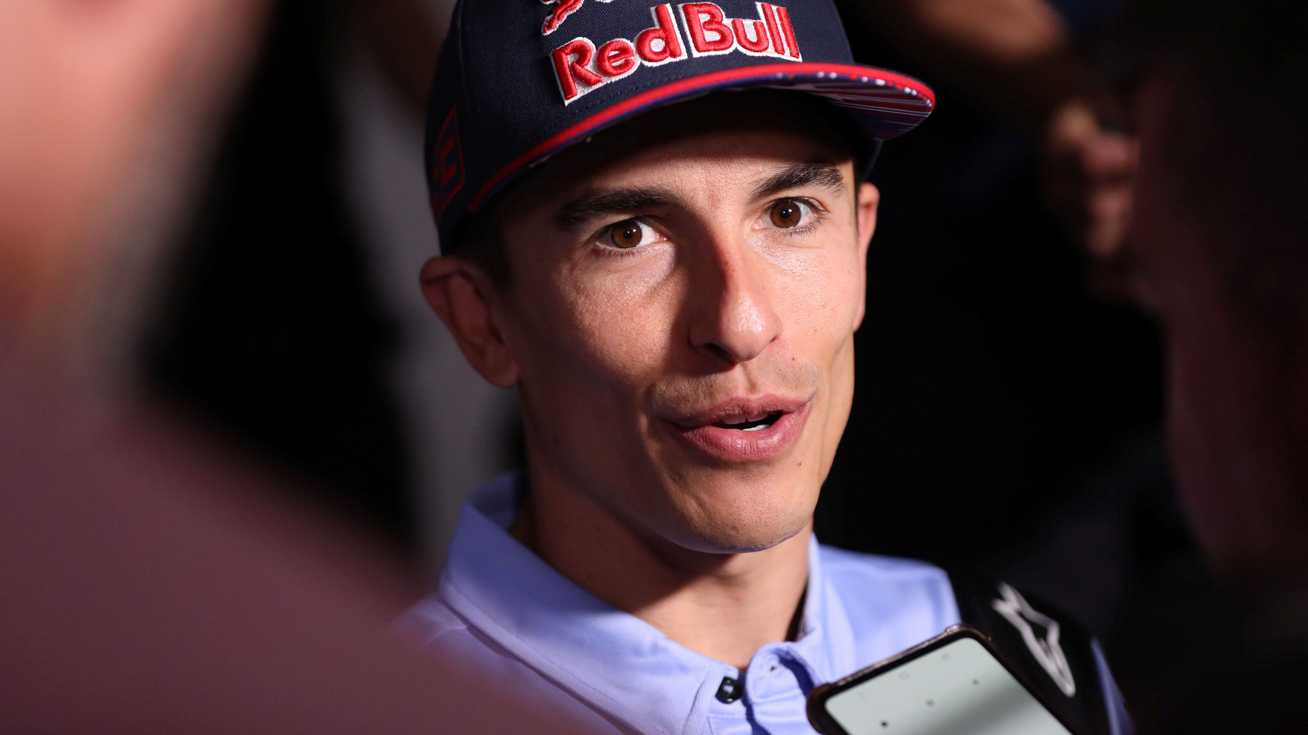 Marc Márquez en la rueda de prensa previa el GP de las Américas de MotoGP 2024