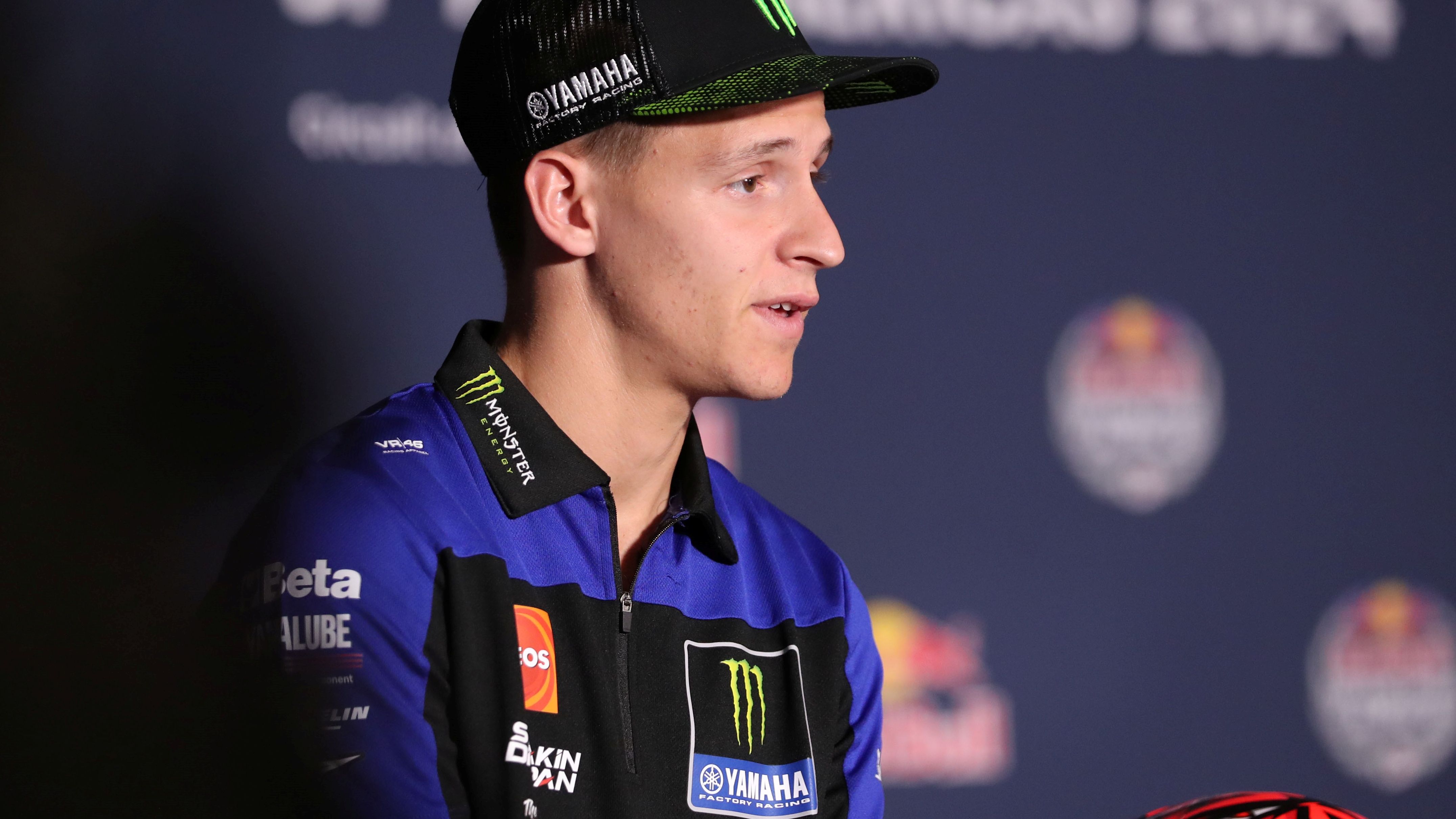 Fabio Quartararo en la rueda de prensa previa el GP de las Américas de MotoGP 2024