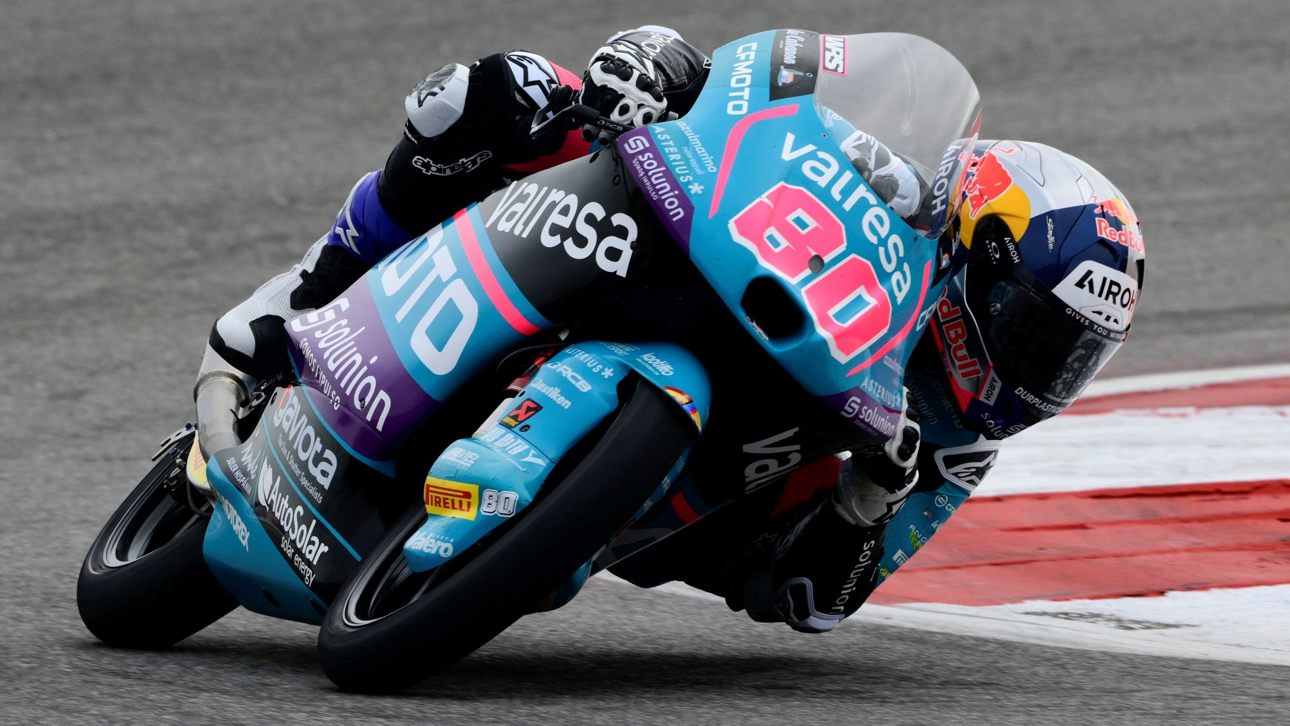 David Alonso se ha hecho con la pole de Moto3 en COTA