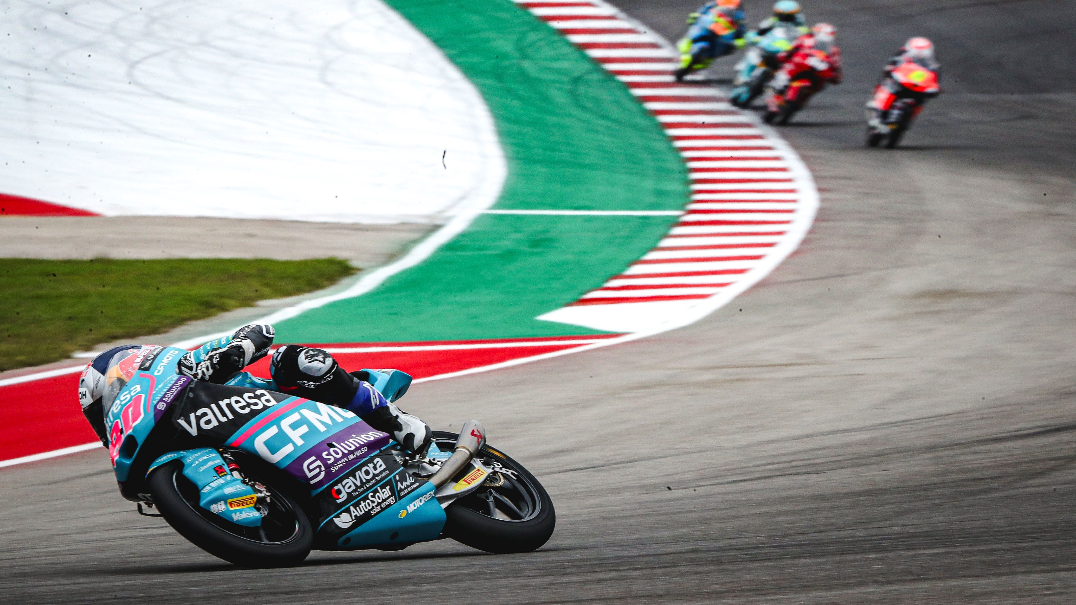 David Alonso ha ganado en COTA tras escaparse al inicio de carrera