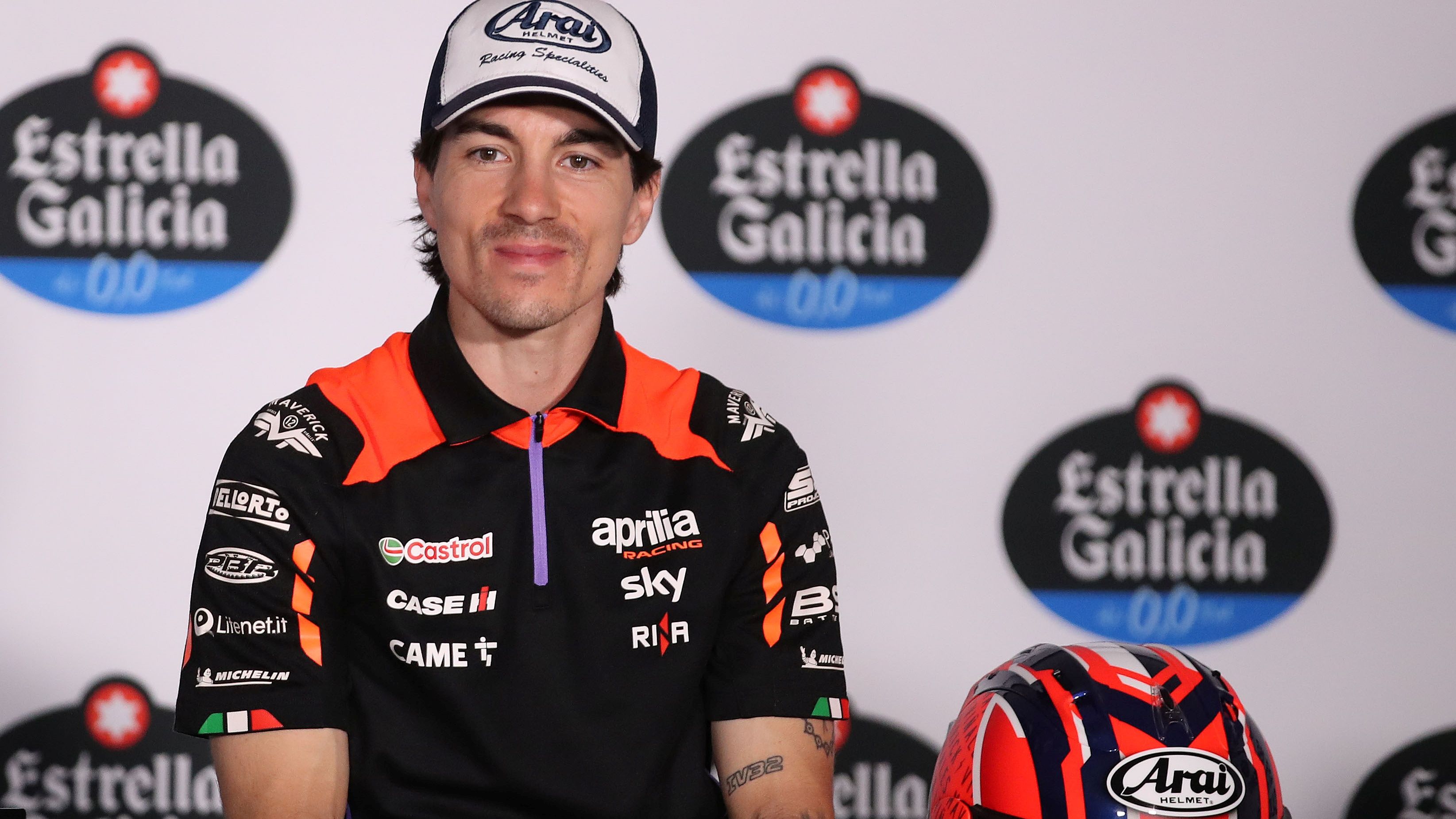 Maverick Viñales en la rueda de prensa del GP de España 2024 en Jerez