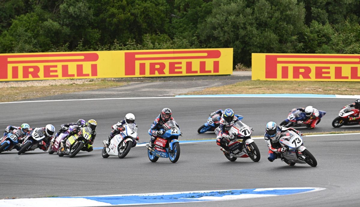Valentino Perrone lidera el grupo en la European Talent Cup ante Carlos Cano
