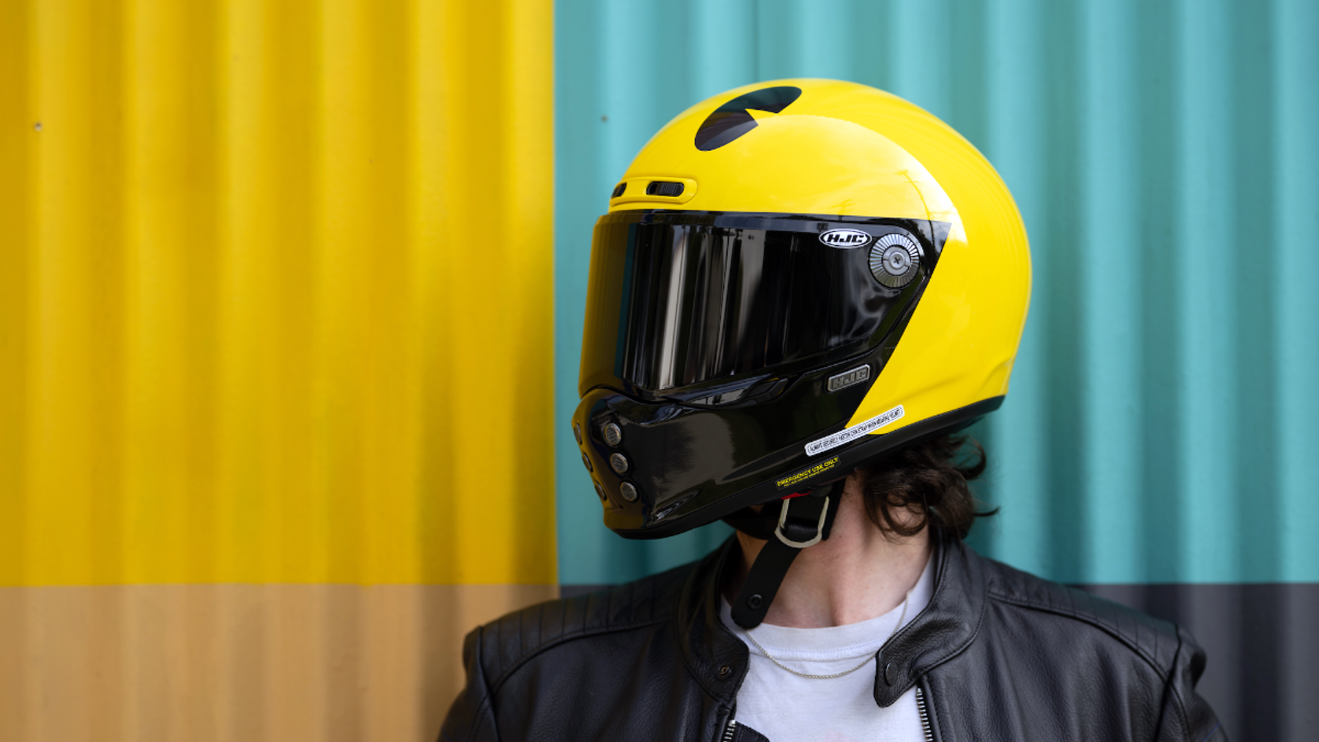 HJC V10 Pac-Man, un casco de videojuego