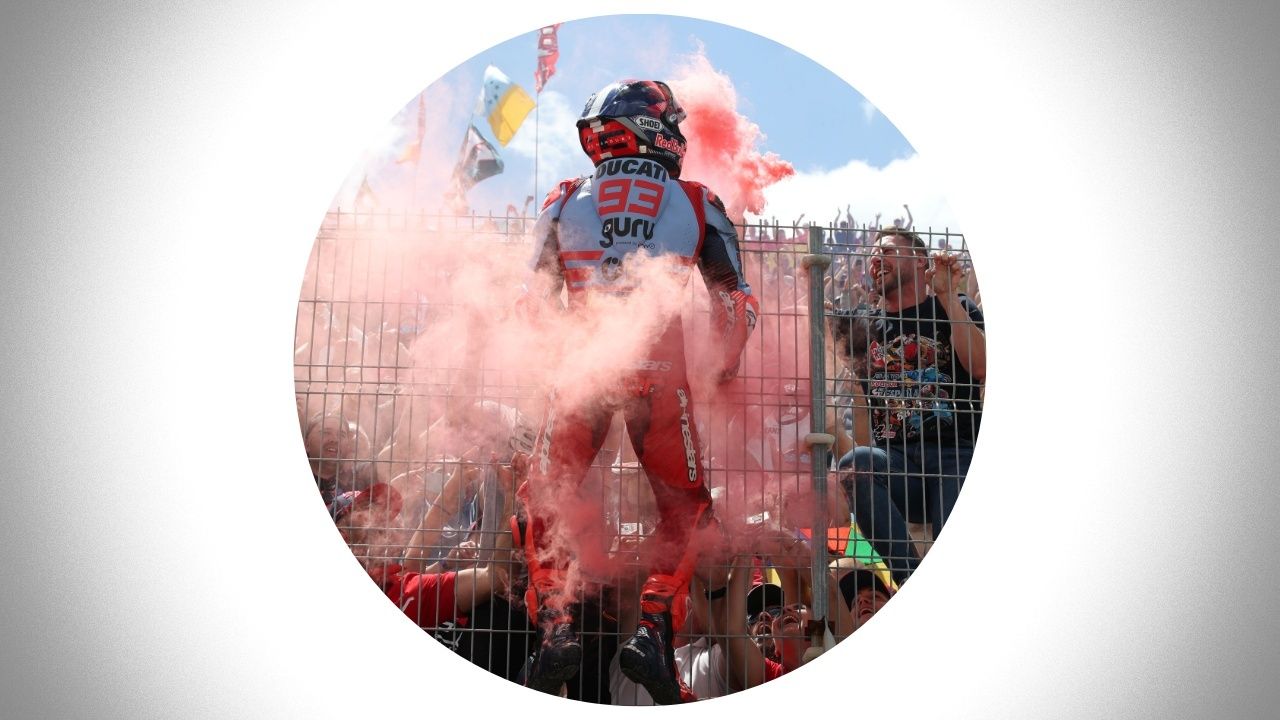 El círculo de Marc Márquez
