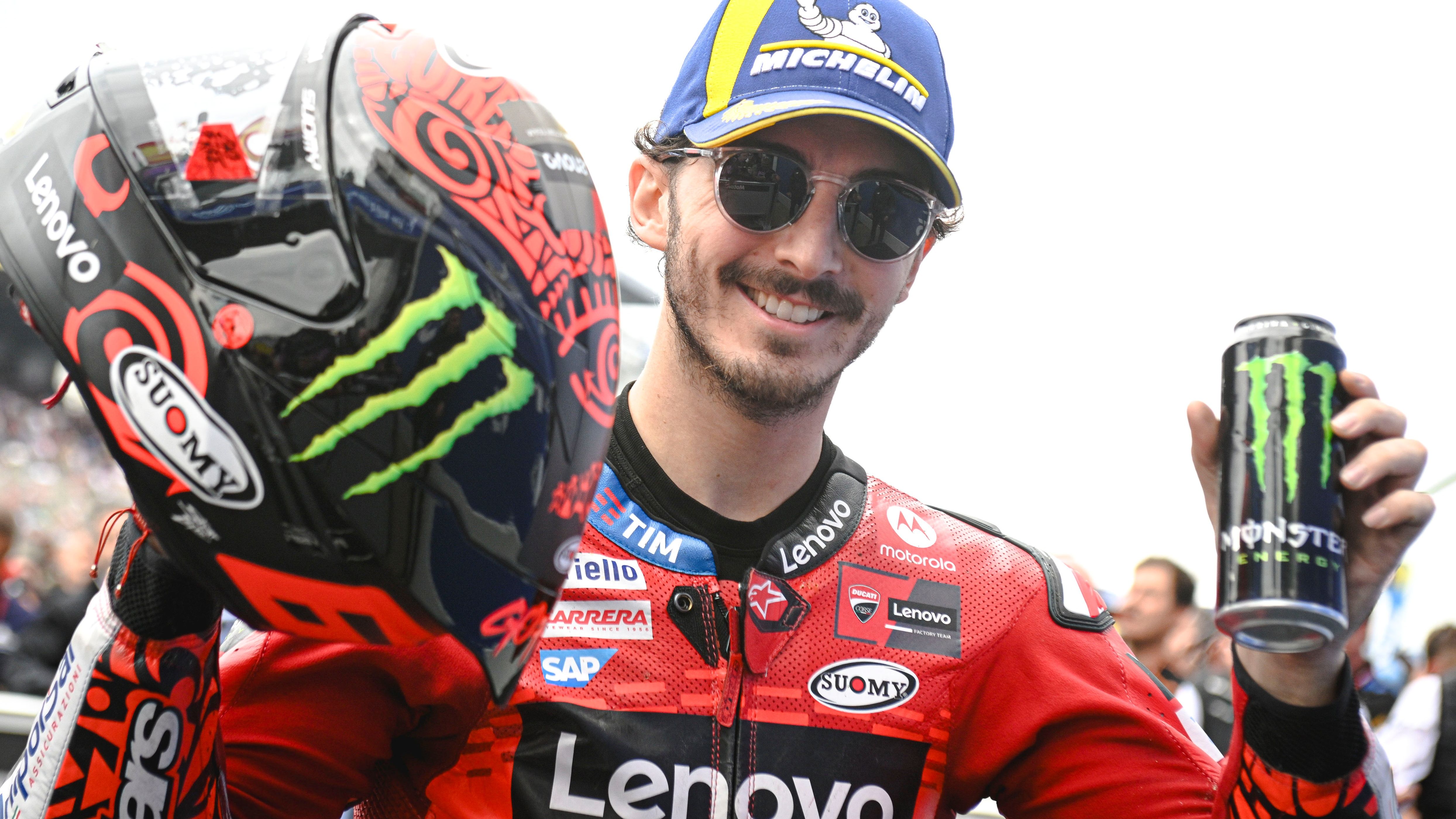 Pecco Bagnaia tras acabar tercero en Le Mans