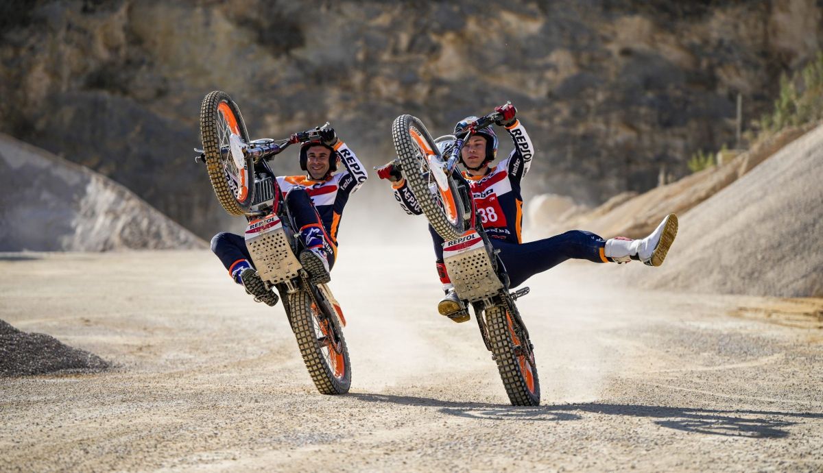 Toni Bou y Gabriel Marcelli preparan el Mundial de TrialGP 2024
