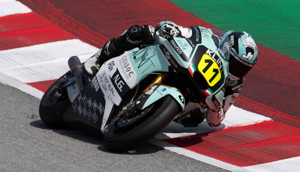 Jorge Navarro terminó segundo en ambas carreras