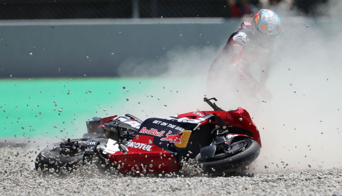 Pedro Acosta MotoGP Catalunya incident Historical Echoes