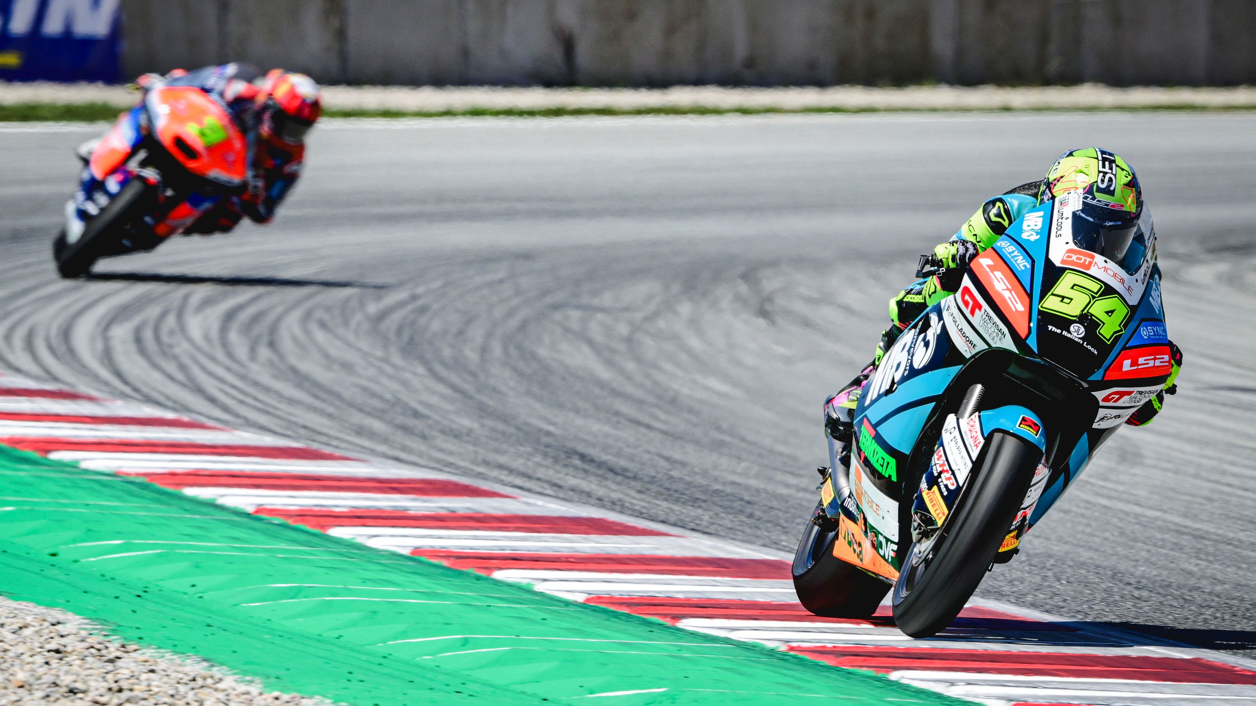 Fermín Aldeguer se escapa de Sergio García, Moto2 Catalunya 2024