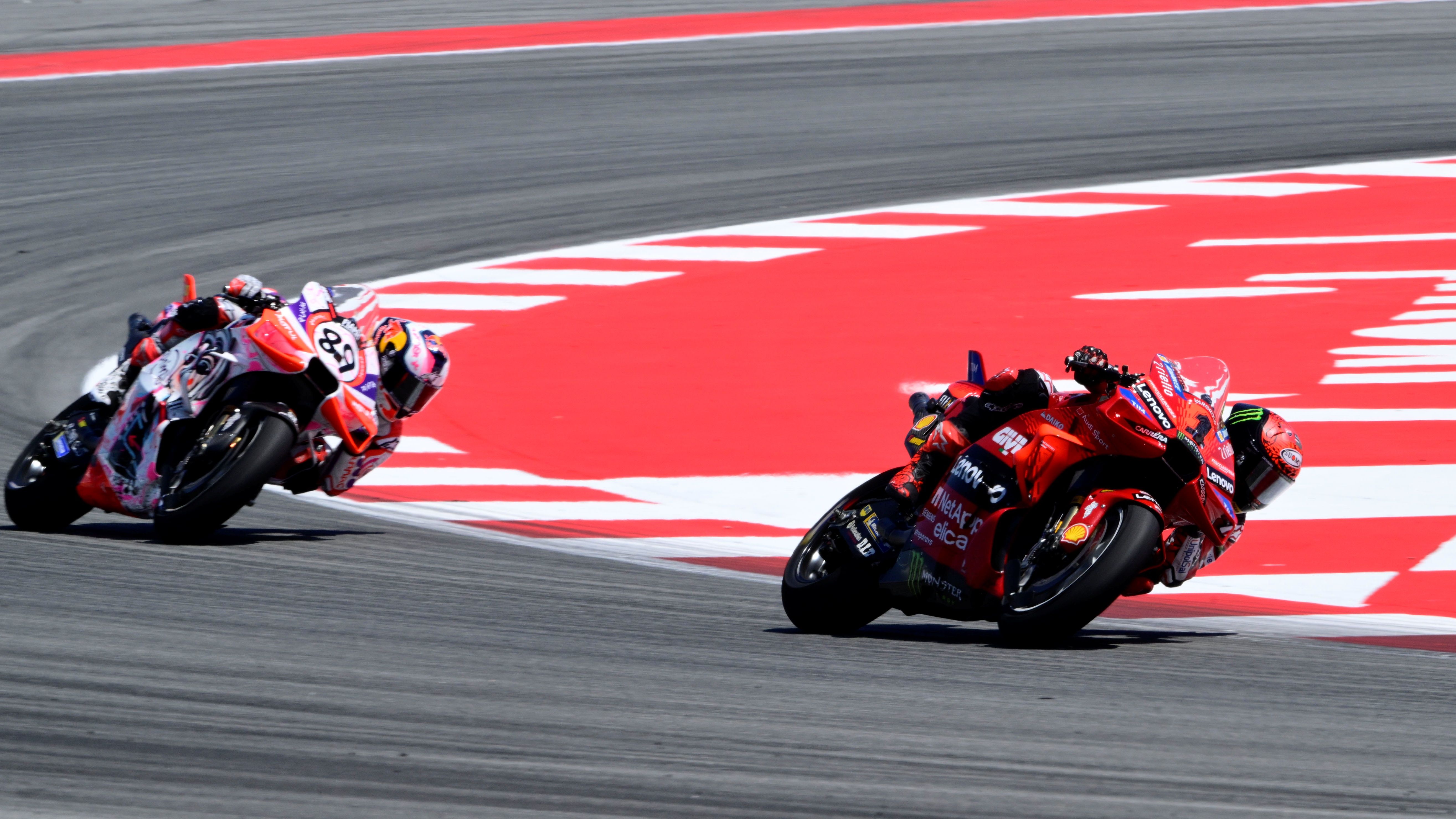 Pecco Bagnaia y Jorge Martín salen de Catalunya casi con el mismo botín de puntos para la general de MotoGP 2024