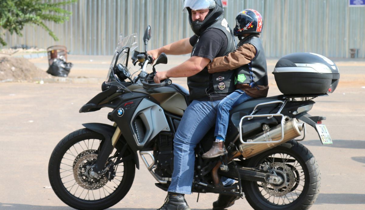 Seguridad Infantil en moto