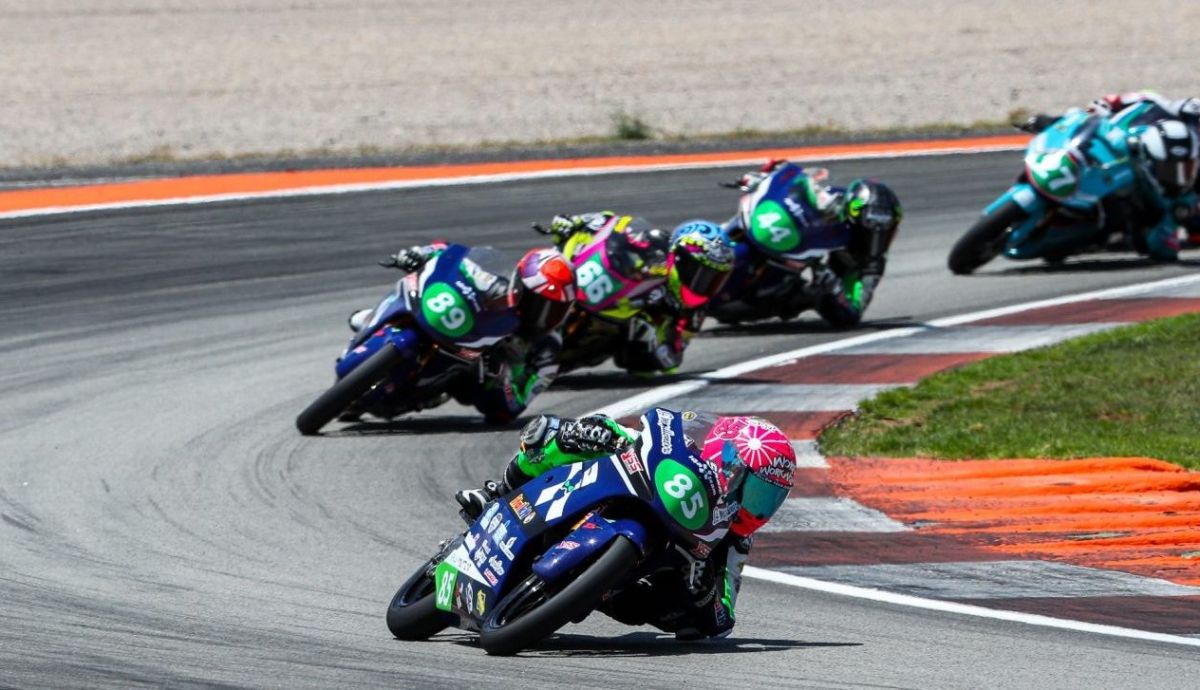 Enzo Zaragoza está siendo la referencia en Moto4 Enzo Zaragoza está siendo la referencia en Moto4