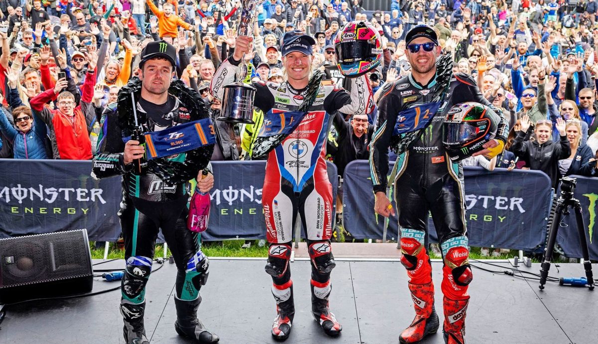 Michael Dunlop, Davey Todd y Peter Hickman, los tres ganadores del IOMTT 2024 en categorías solo Michael Dunlop, Davey Todd y Peter Hickman, los tres ganadores del IOMTT 2024 en categorías solo