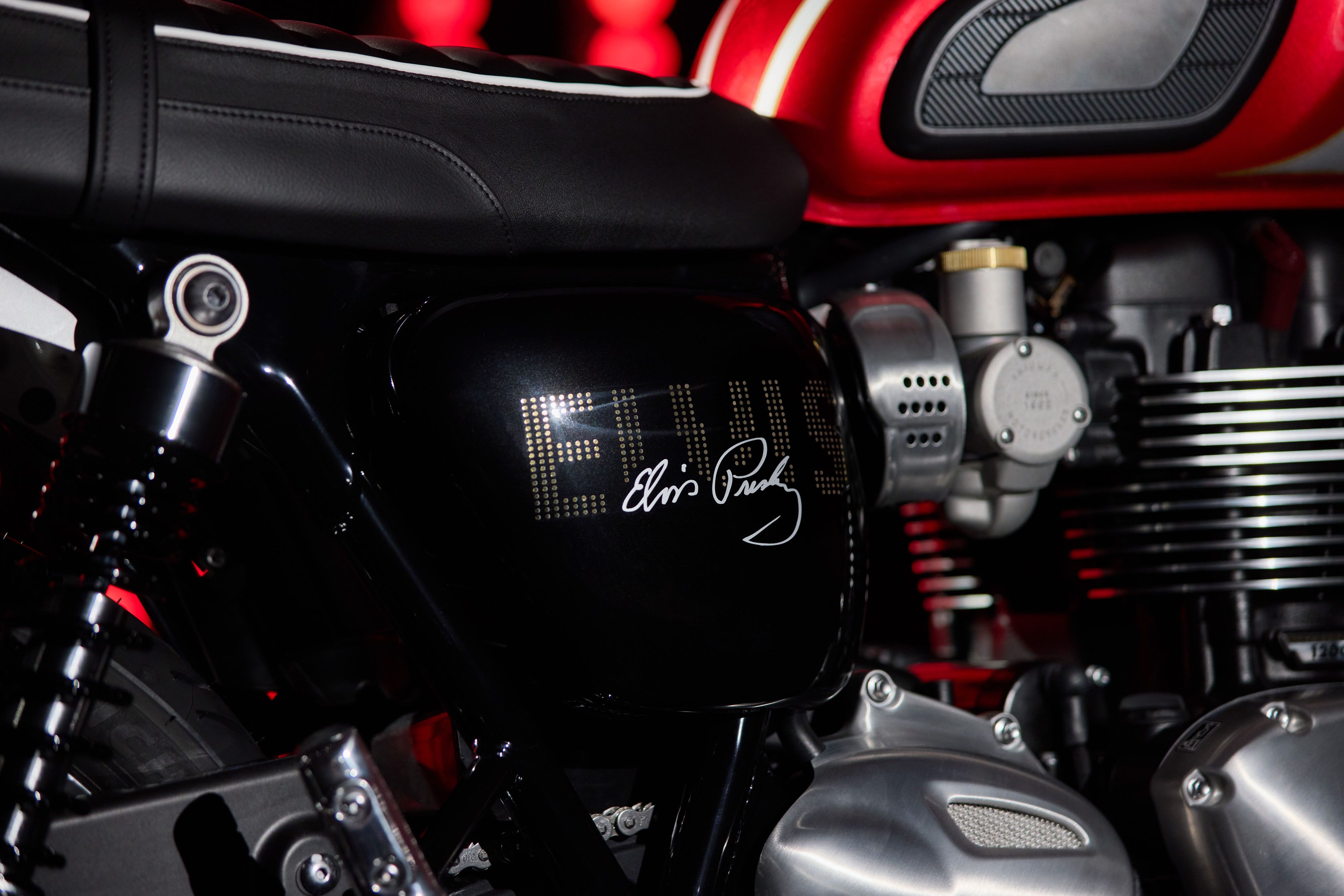 Fotos Triumph T120 Elvis Presley Limited Edition
