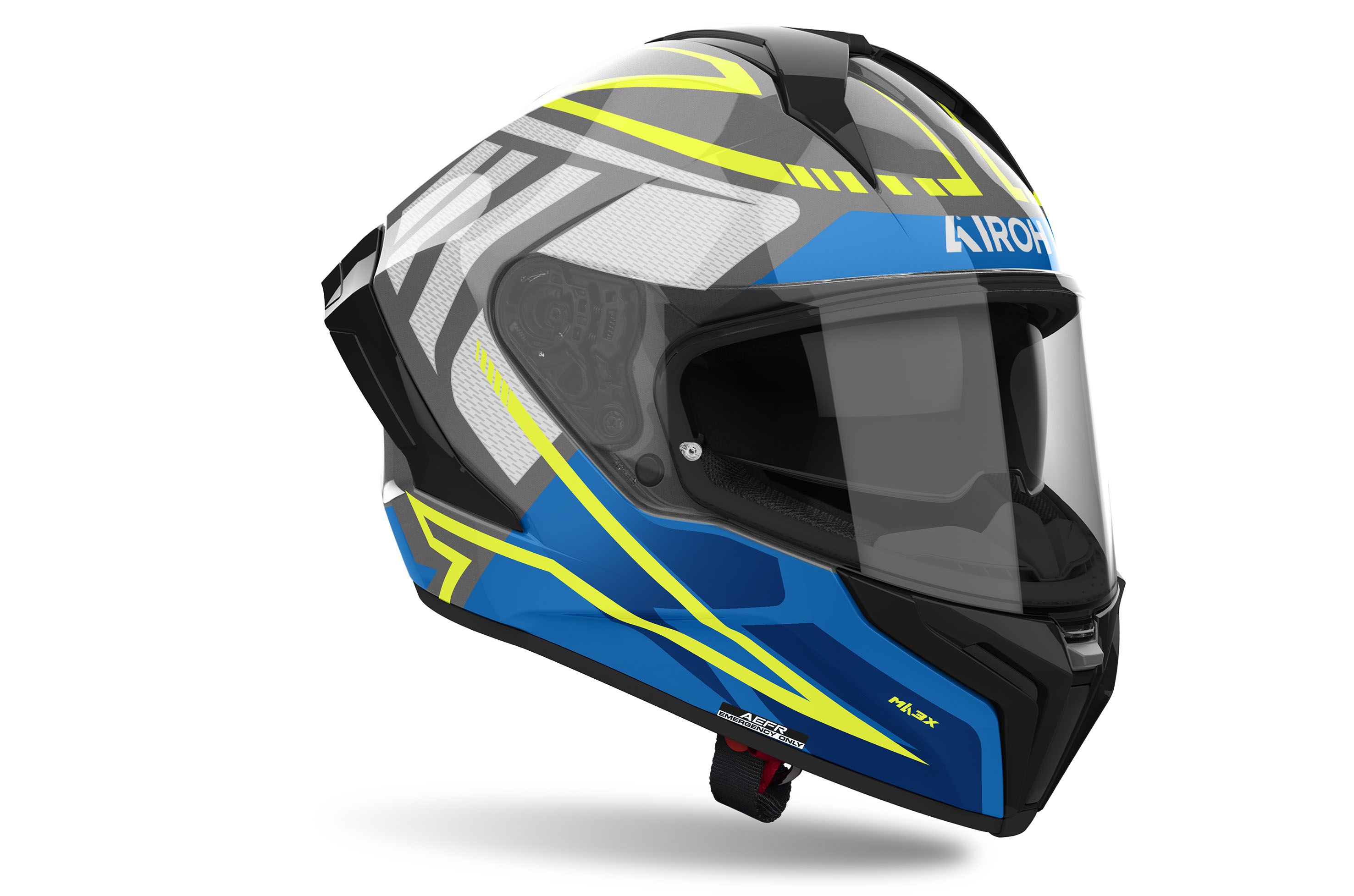 AIROH Matryx Rider Blue Gloss A