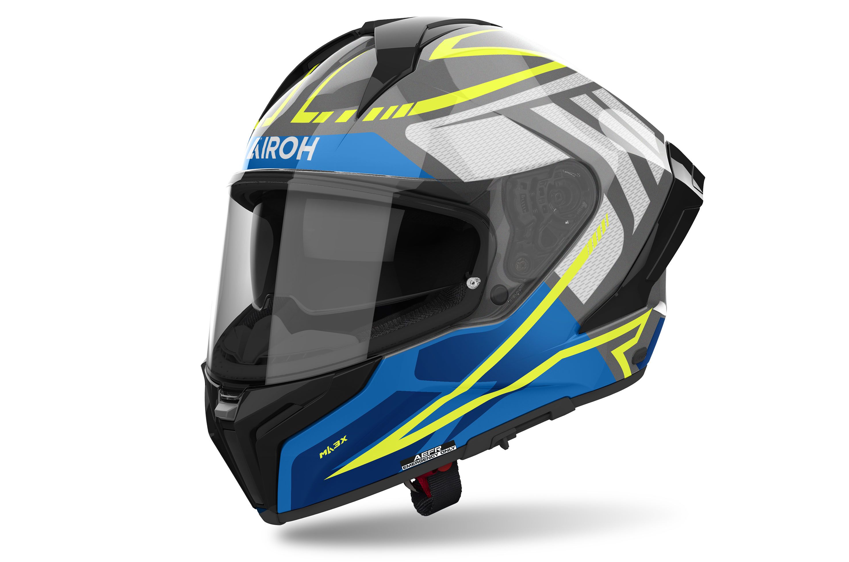 AIROH Matryx Rider Blue Gloss B