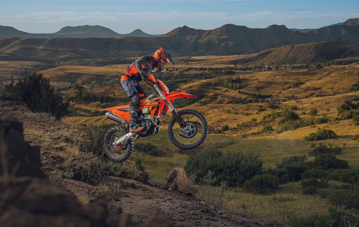 Fotos gama KTM EXC 2025