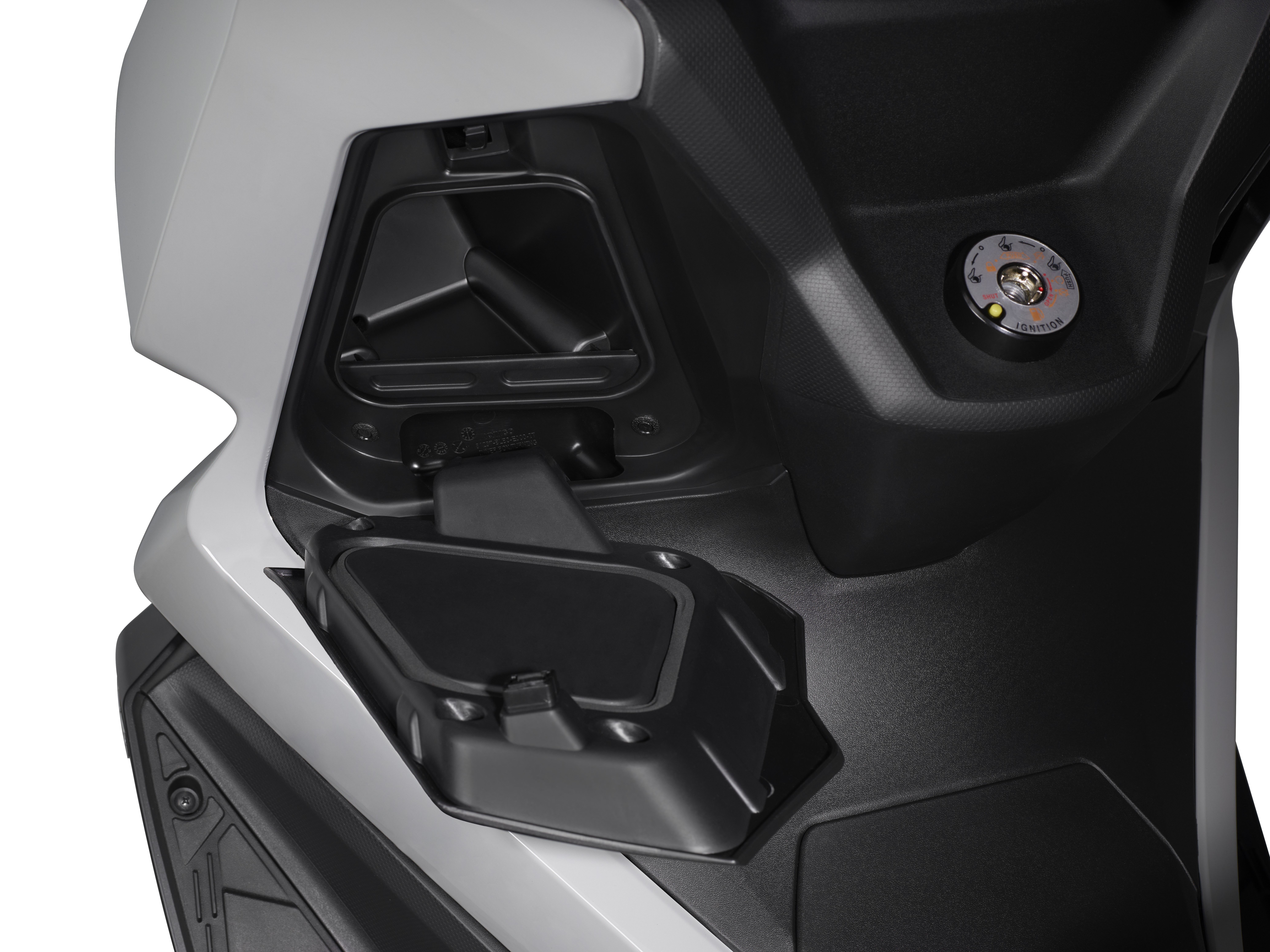 Kymco Sky Town ABS Gris Guantera izda 2
