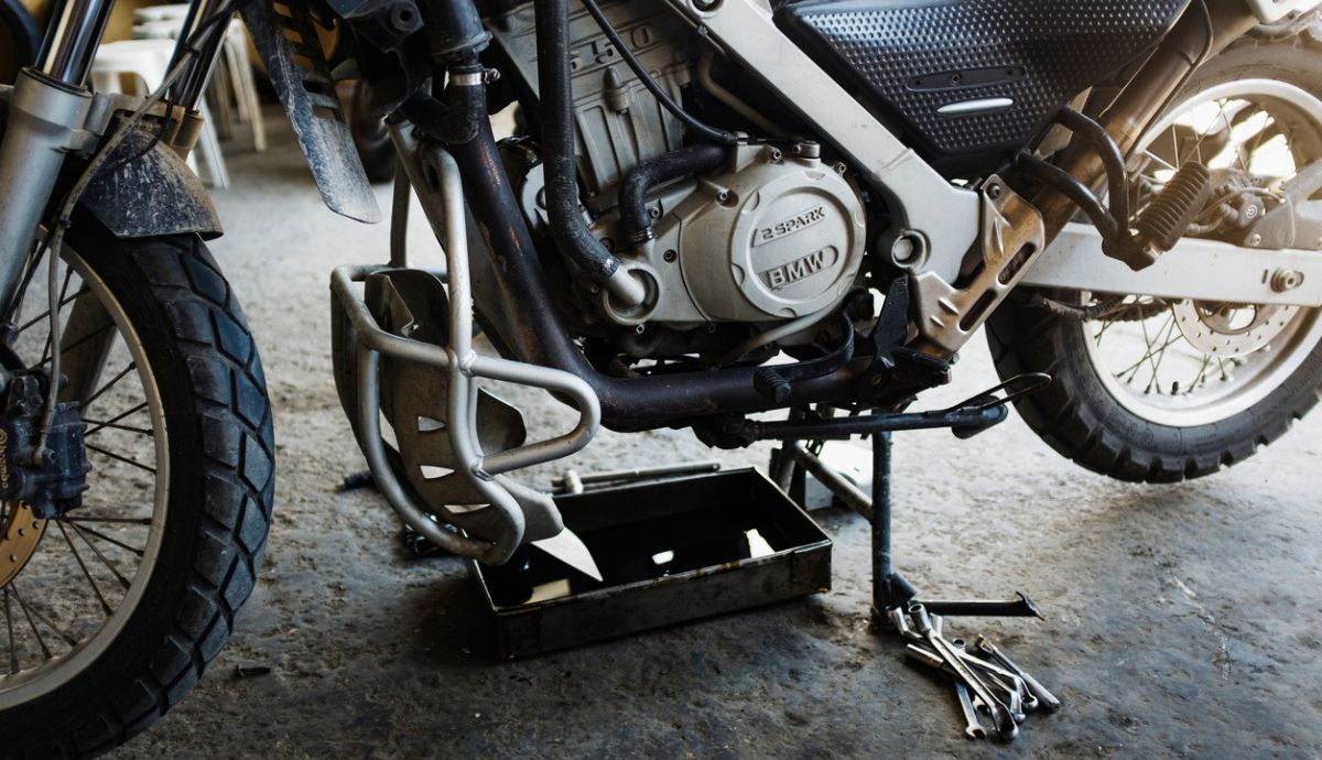 Exceso de aceite en el motor de la moto