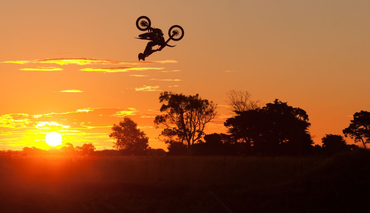 Backflip con la moto