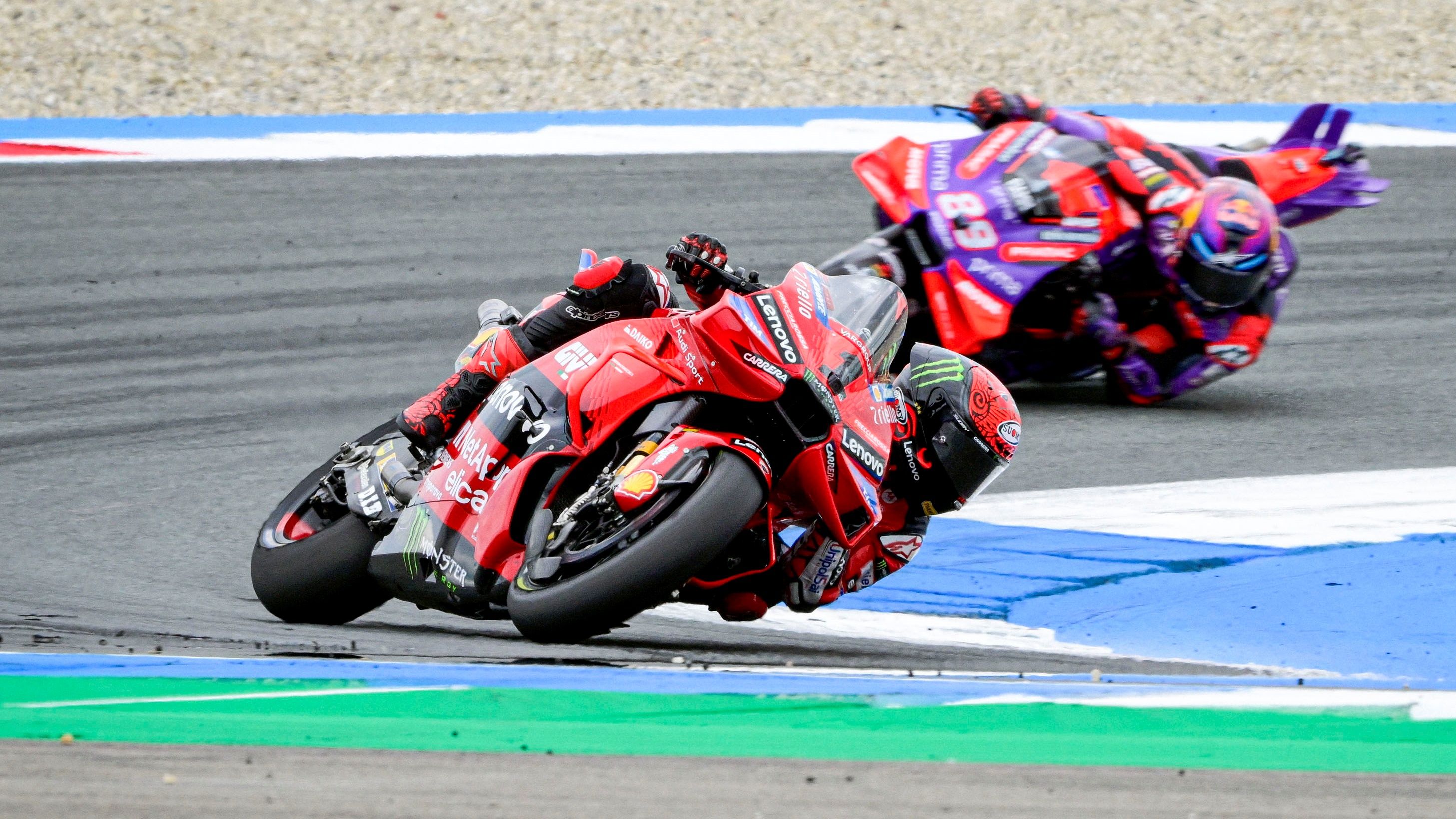 Pecco Bagnaia se acerca a Jorge Martín en la clasificación general de MotoGP 2024 tras Assen