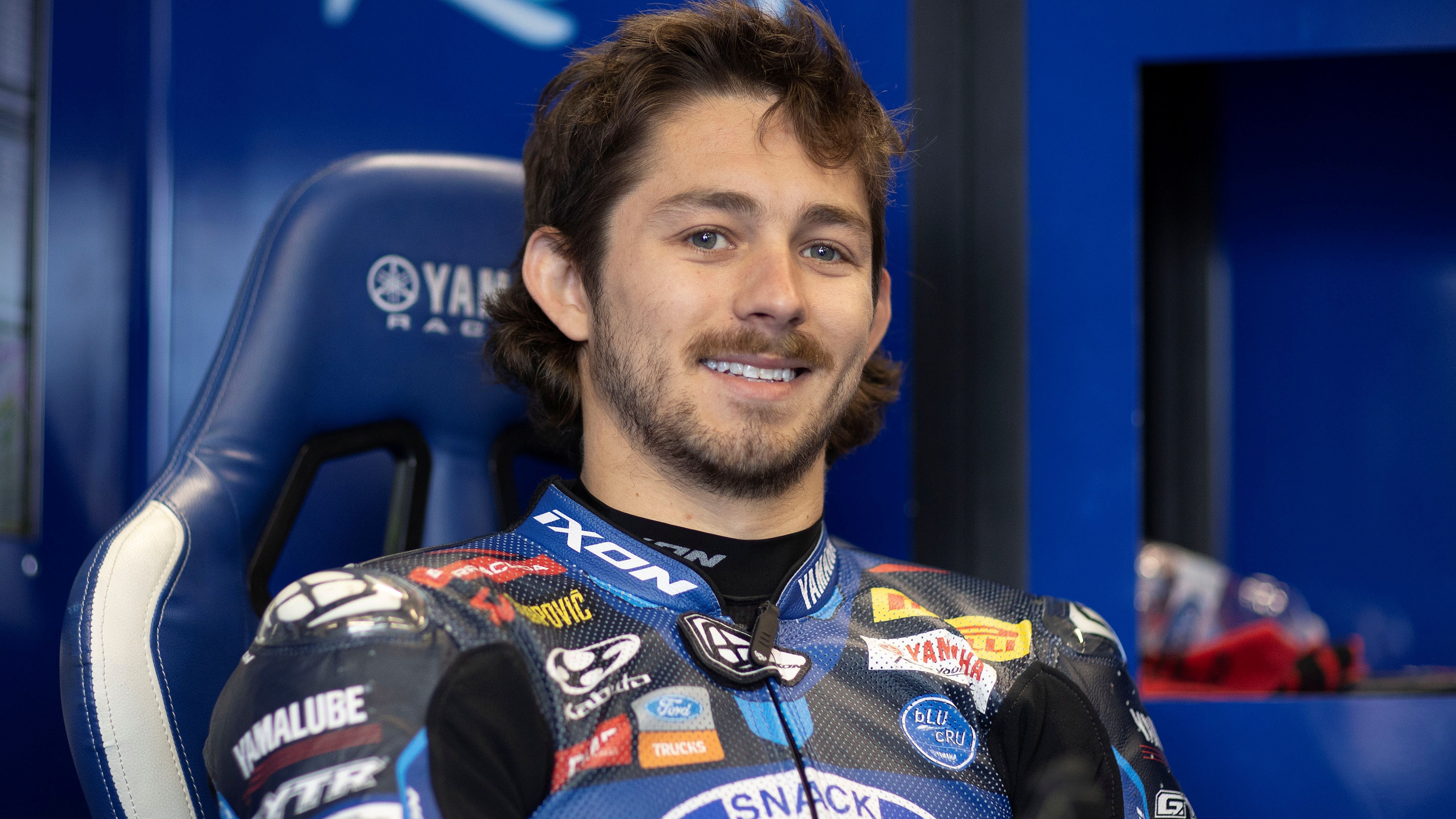 Remy Gardner está disputando el Mundial de Superbike con una Yamaha